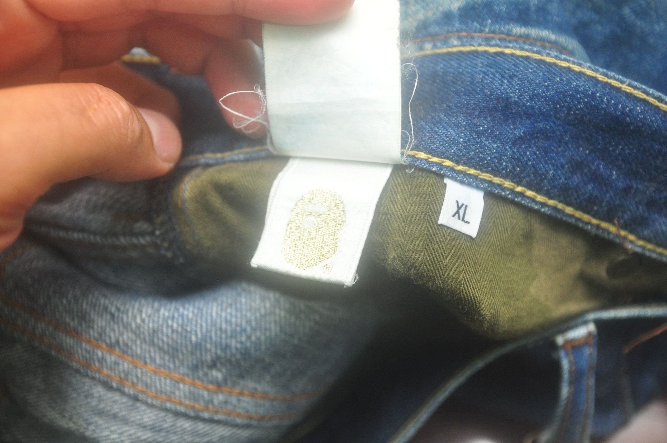 Bape Bapesta Denim Size US 38 / EU 54 - 15 Thumbnail