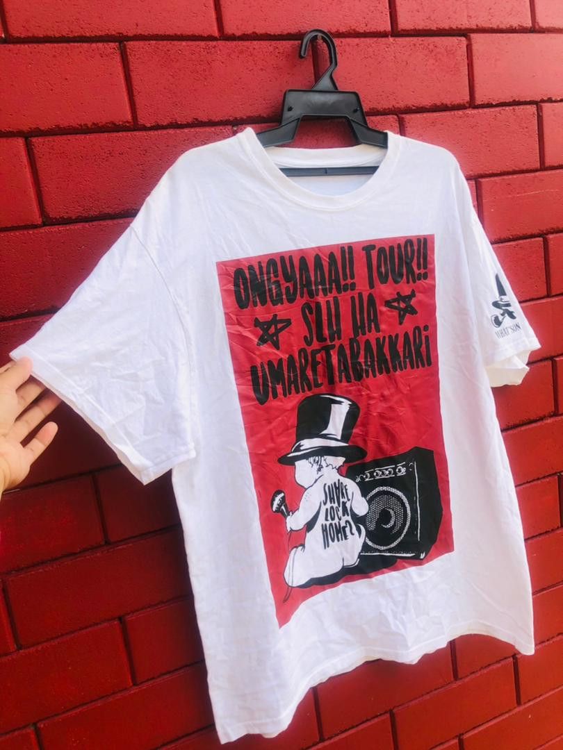 Japanese Brand × Vintage Vintage Ongyaaa!! umaretabakkari Japanese Designer Fashion Size US XL / EU 56 / 4 - 3 Thumbnail