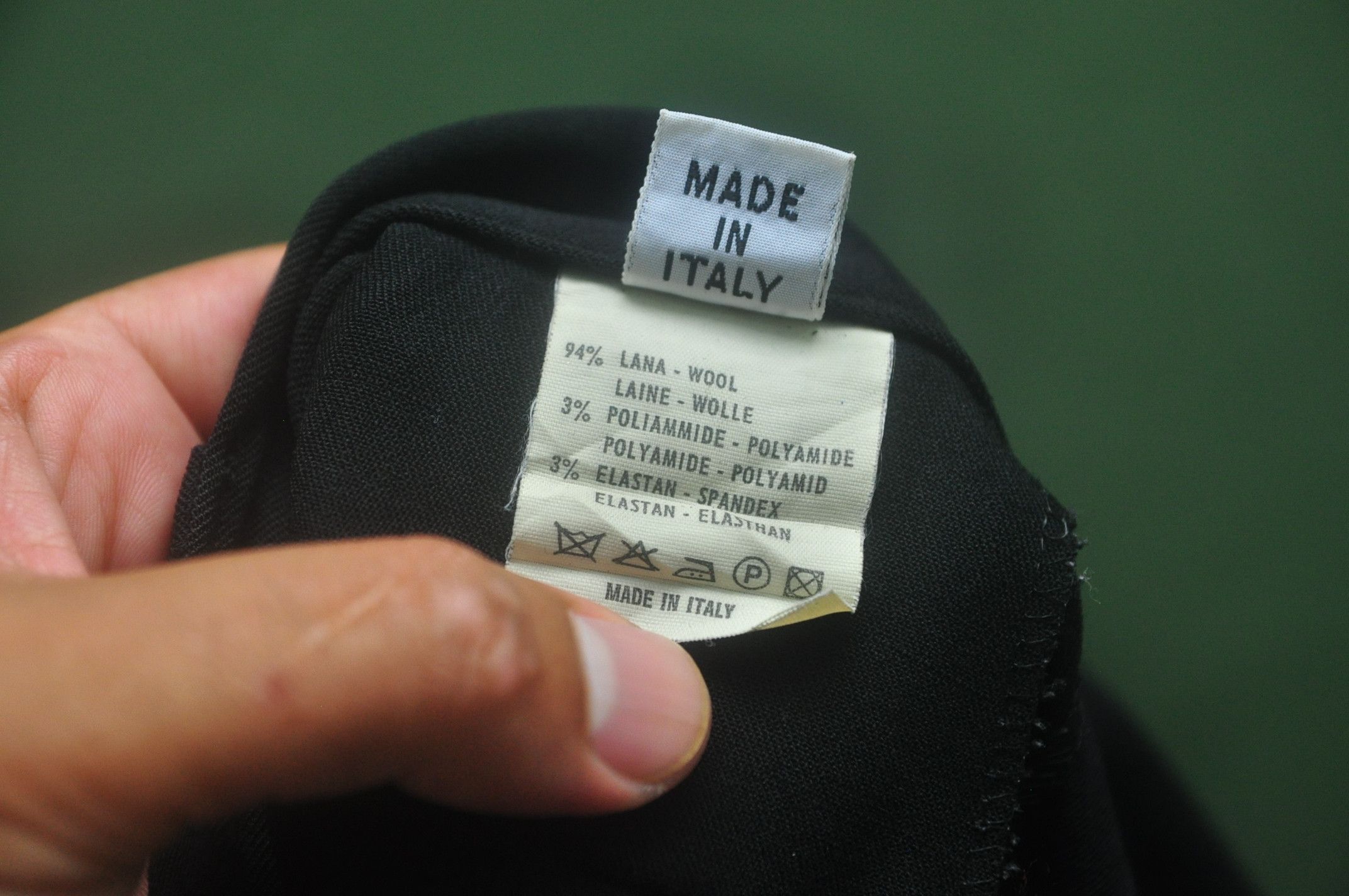 Japanese Brand × Vintage Gunext Made In Italy Black Pant Size US 30 / EU 46 - 7 Thumbnail