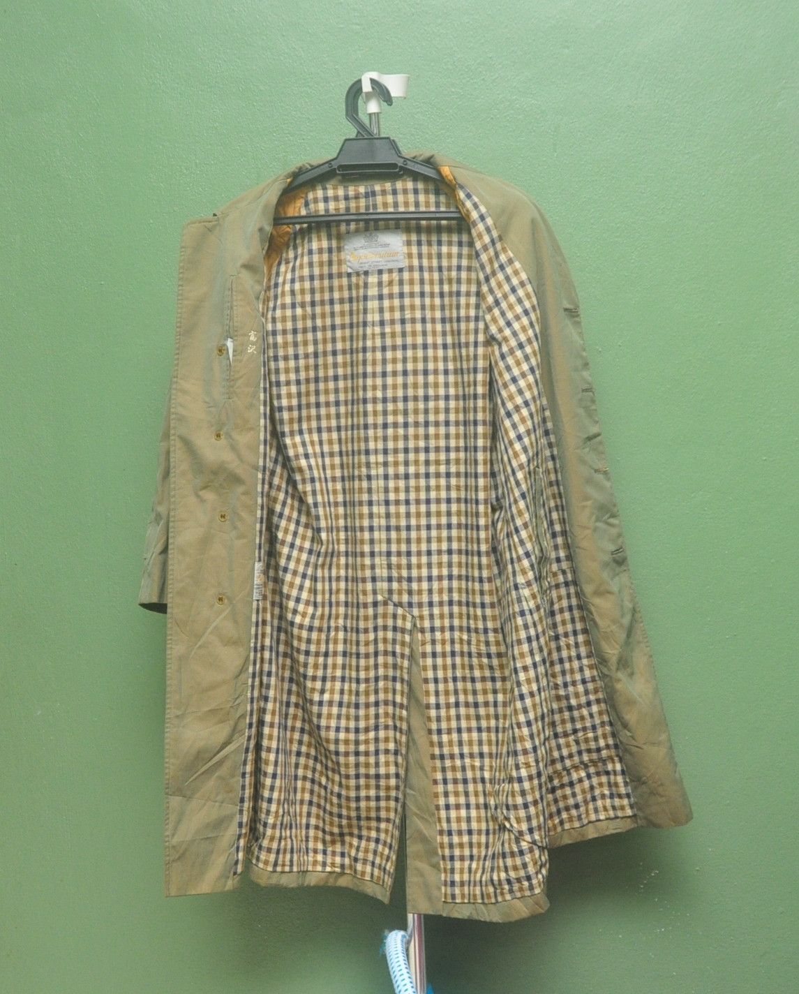 Aquascutum × Japanese Brand × Vintage Vintage Aquascutum Trench Coats Made in England Size US L / EU 52-54 / 3 - 6 Thumbnail