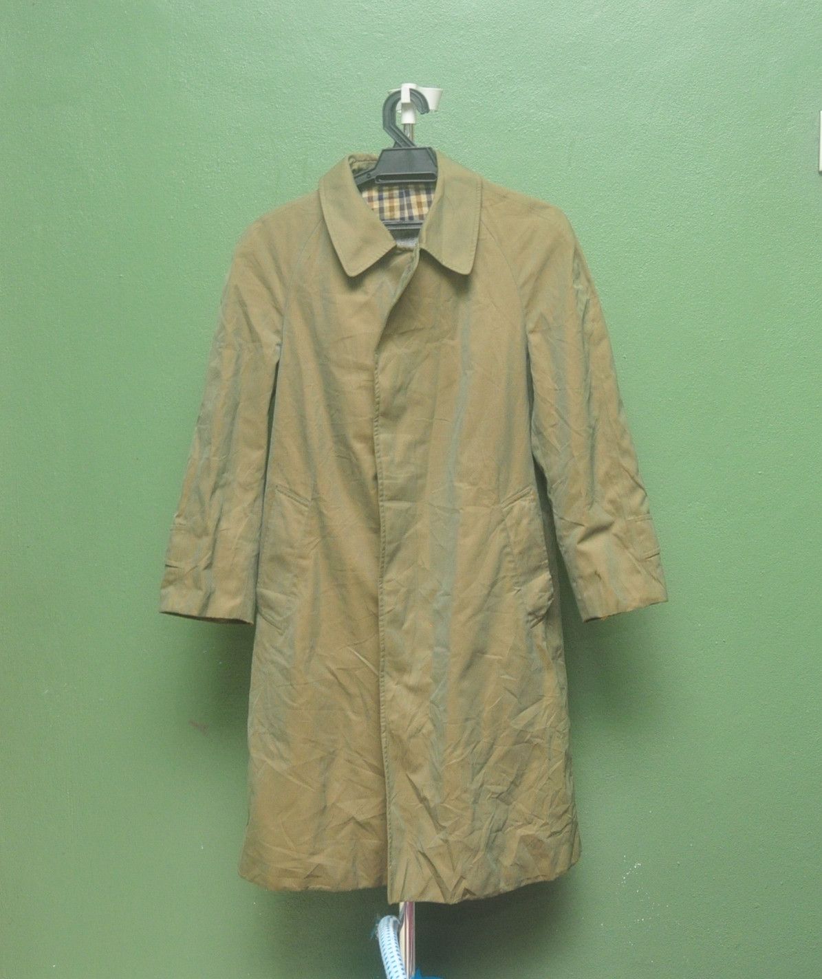 Aquascutum × Japanese Brand × Vintage Vintage Aquascutum Trench Coats Made in England Size US L / EU 52-54 / 3 - 1 Thumbnail