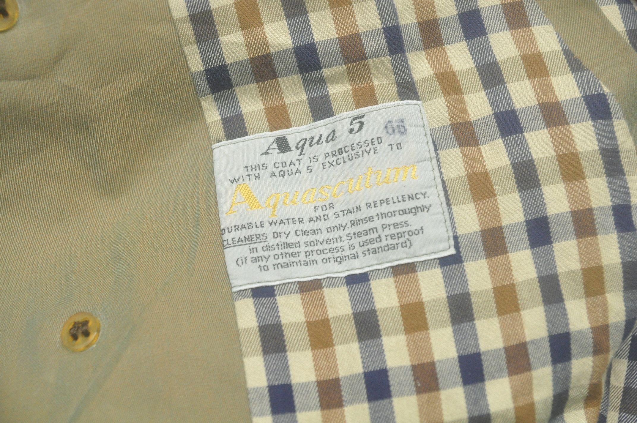 Aquascutum × Japanese Brand × Vintage Vintage Aquascutum Trench Coats Made in England Size US L / EU 52-54 / 3 - 8 Thumbnail