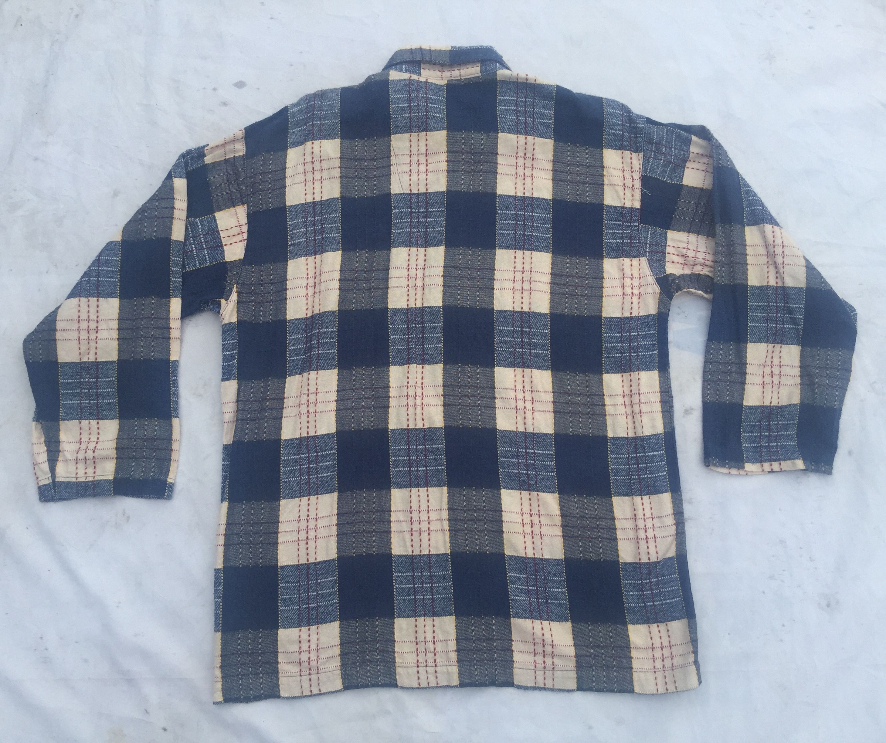 Designer × Japanese Brand × United Colors Of Benetton Benetton Formula One Japanese Style Fashion Shirt Size US L / EU 52-54 / 3 - 2 Thumbnail