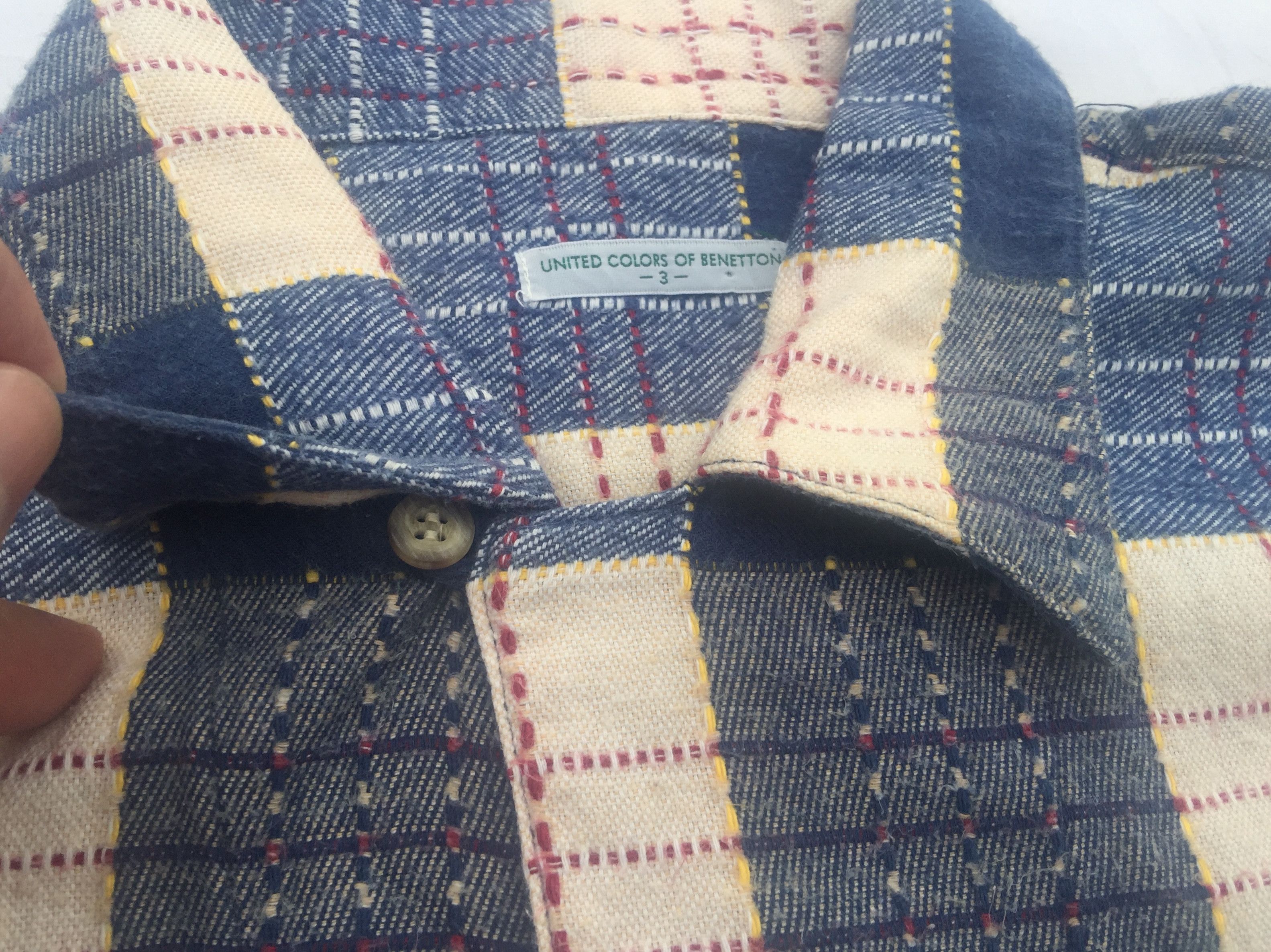 Designer × Japanese Brand × United Colors Of Benetton Benetton Formula One Japanese Style Fashion Shirt Size US L / EU 52-54 / 3 - 6 Thumbnail
