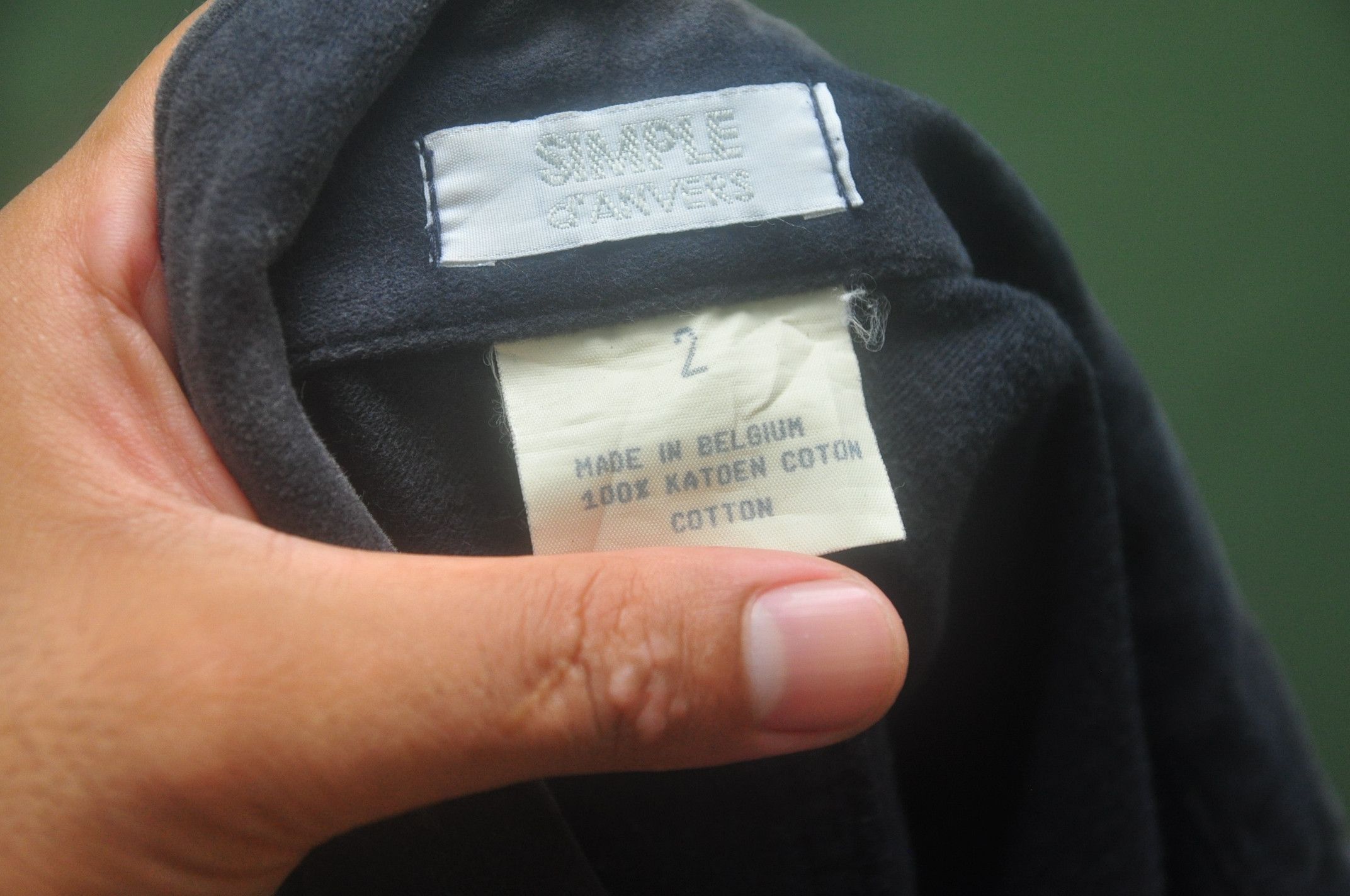 Designer × Japanese Brand × Vintage Vintage Simples D'Anves Made In Belgium Size US L / EU 52-54 / 3 - 5 Thumbnail