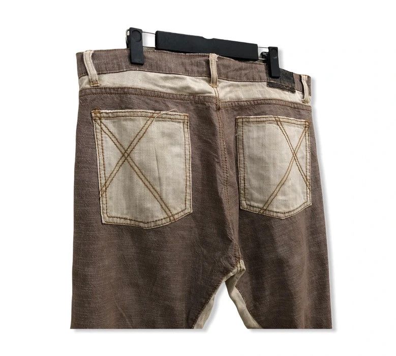 Japanese Brand Japanese Brand Two Tone Denim Casual Pant Size US 35 - 1 Thumbnail