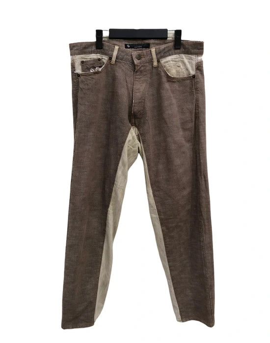 Japanese Brand Japanese Brand Two Tone Denim Casual Pant Size US 35 - 2 Thumbnail
