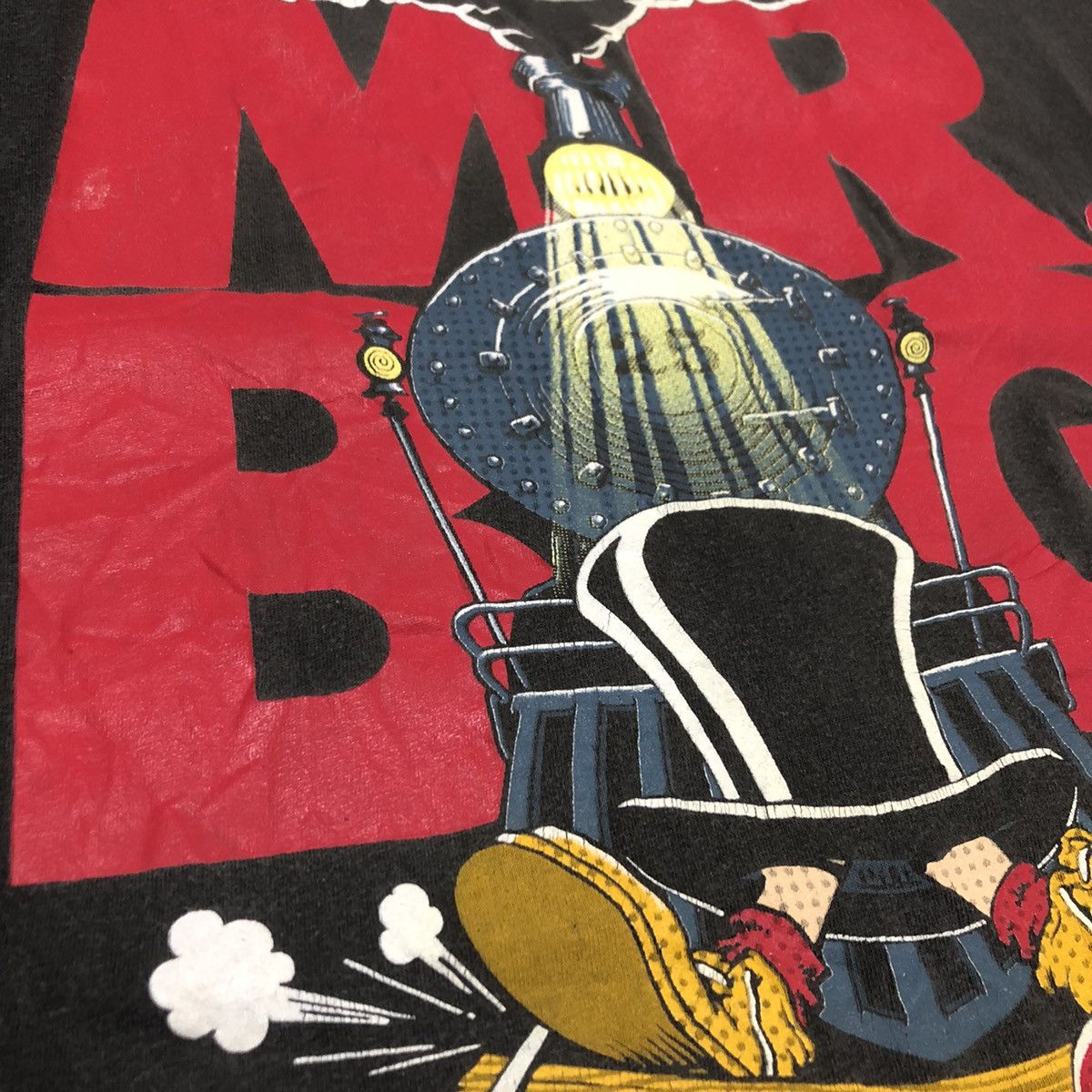 Band Tees RARE ! Vintage Mr Big Band Rock World Tour 90s Size US L / EU 52-54 / 3 - 3 Thumbnail