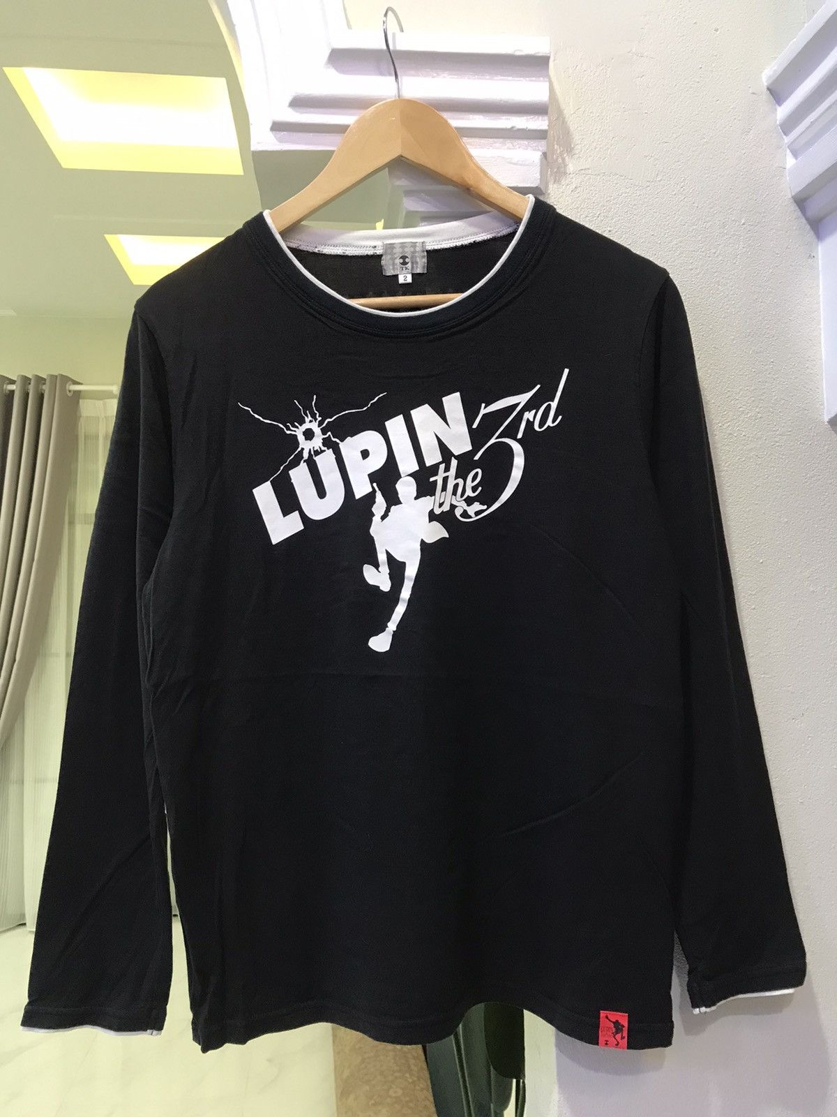 image of Cartoon Network x Comics Lupin The Third X Takeo Kakuchi Shirt in Black, Men's (Size Medium)