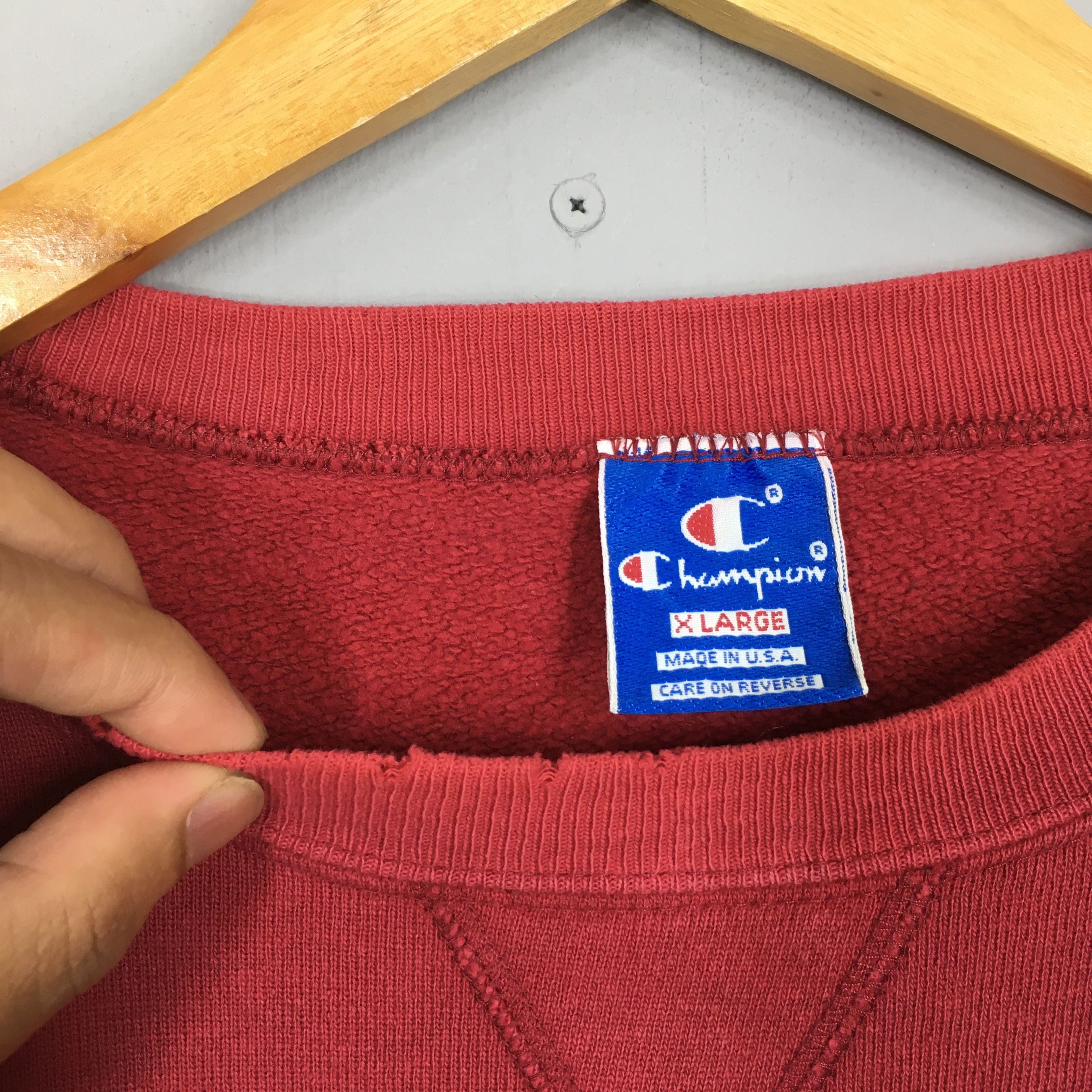 Champion × Vintage Vintage 90s Champion Davison Cardinals Football Sweatshirt Size US XL / EU 56 / 4 - 7 Thumbnail