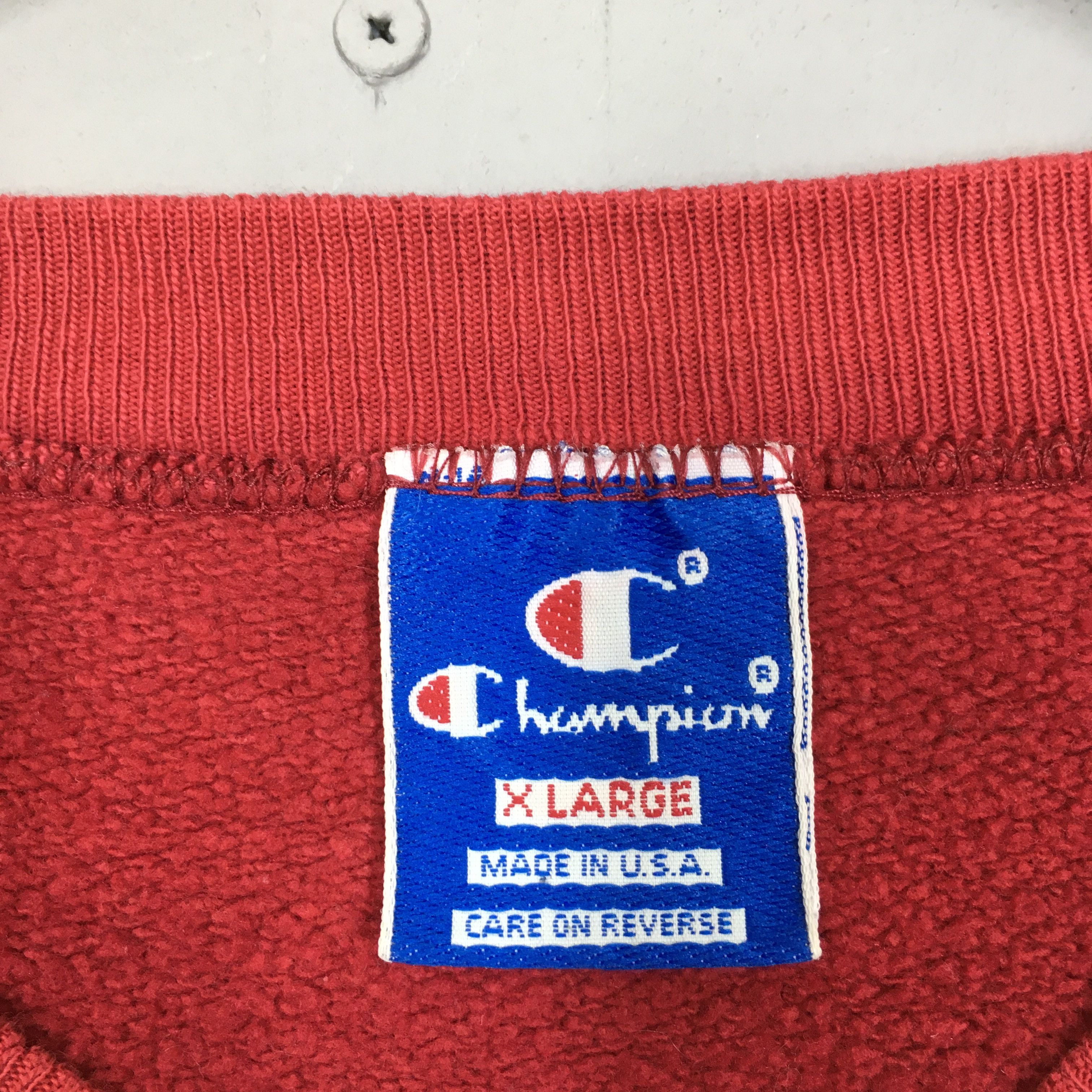 Champion × Vintage Vintage 90s Champion Davison Cardinals Football Sweatshirt Size US XL / EU 56 / 4 - 5 Thumbnail