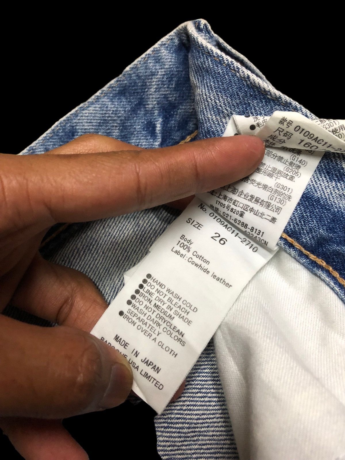 Japanese Brand × MOUSSY CROPPED DENIM BY MOUSSY JAPAN Size US 27 - 4 Thumbnail