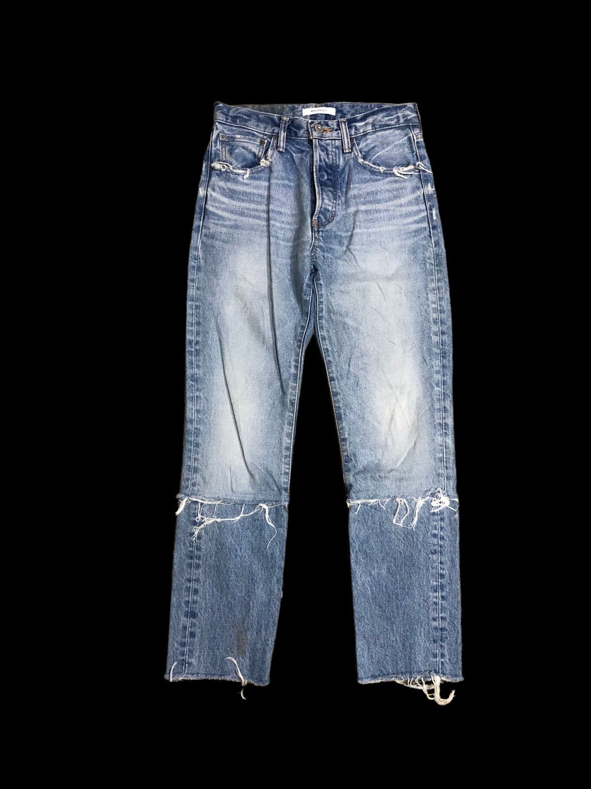 Japanese Brand × MOUSSY CROPPED DENIM BY MOUSSY JAPAN Size US 27 - 1 Thumbnail