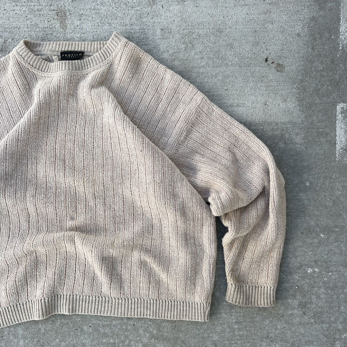 Coogi × Vintage Vintage Beige Knit Pullover Size US L / EU 52-54 / 3 - 3 Thumbnail