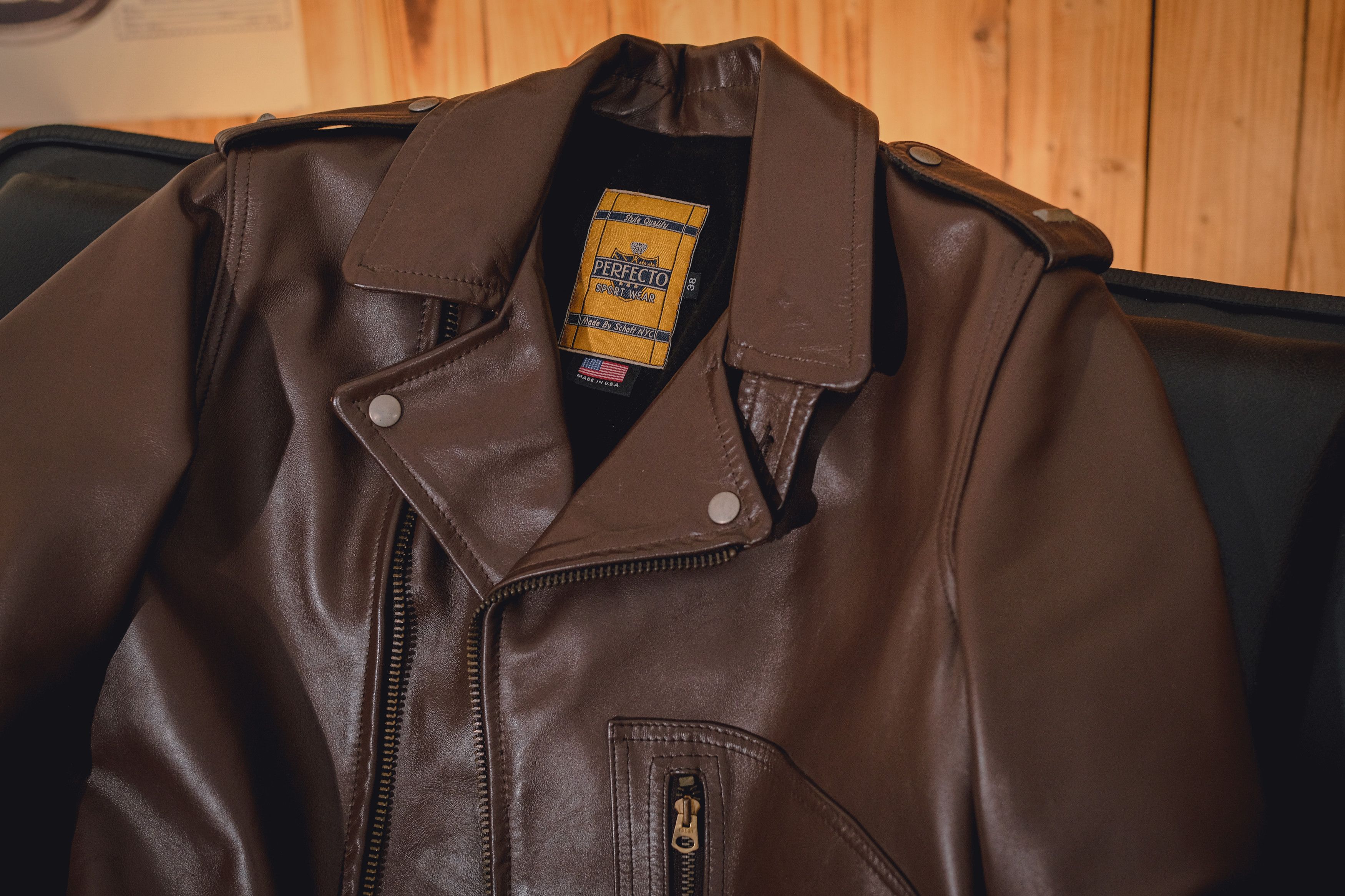 Schott Schott NYC Perfecto X Deluxe Ramones Jacket Made in USA Size US M / EU 48-50 / 2 - 2 Thumbnail