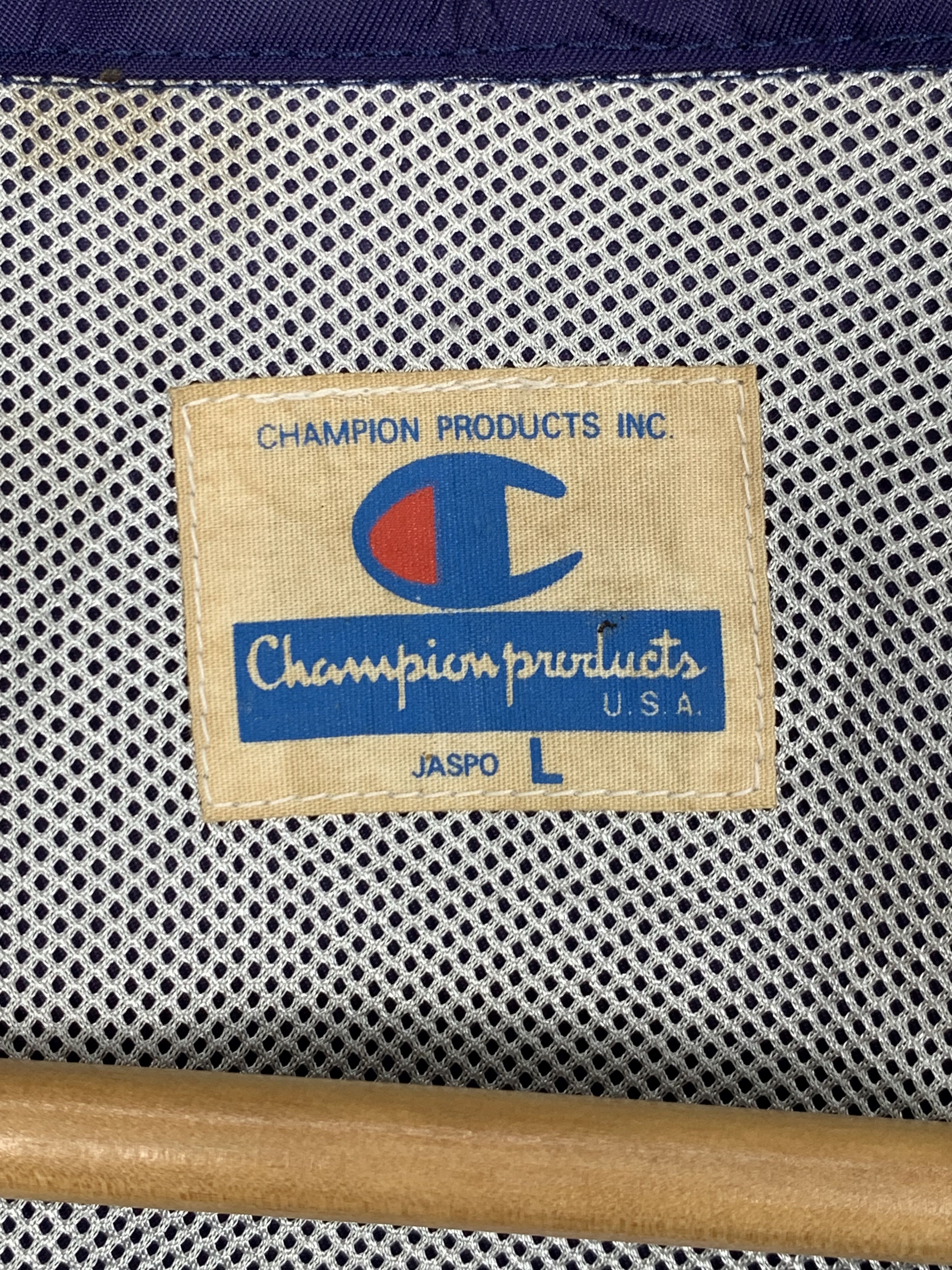 Champion Vintage CHAMPION Zip Up Windbreaker Jacket J0717 Size US L / EU 52-54 / 3 - 16 Thumbnail