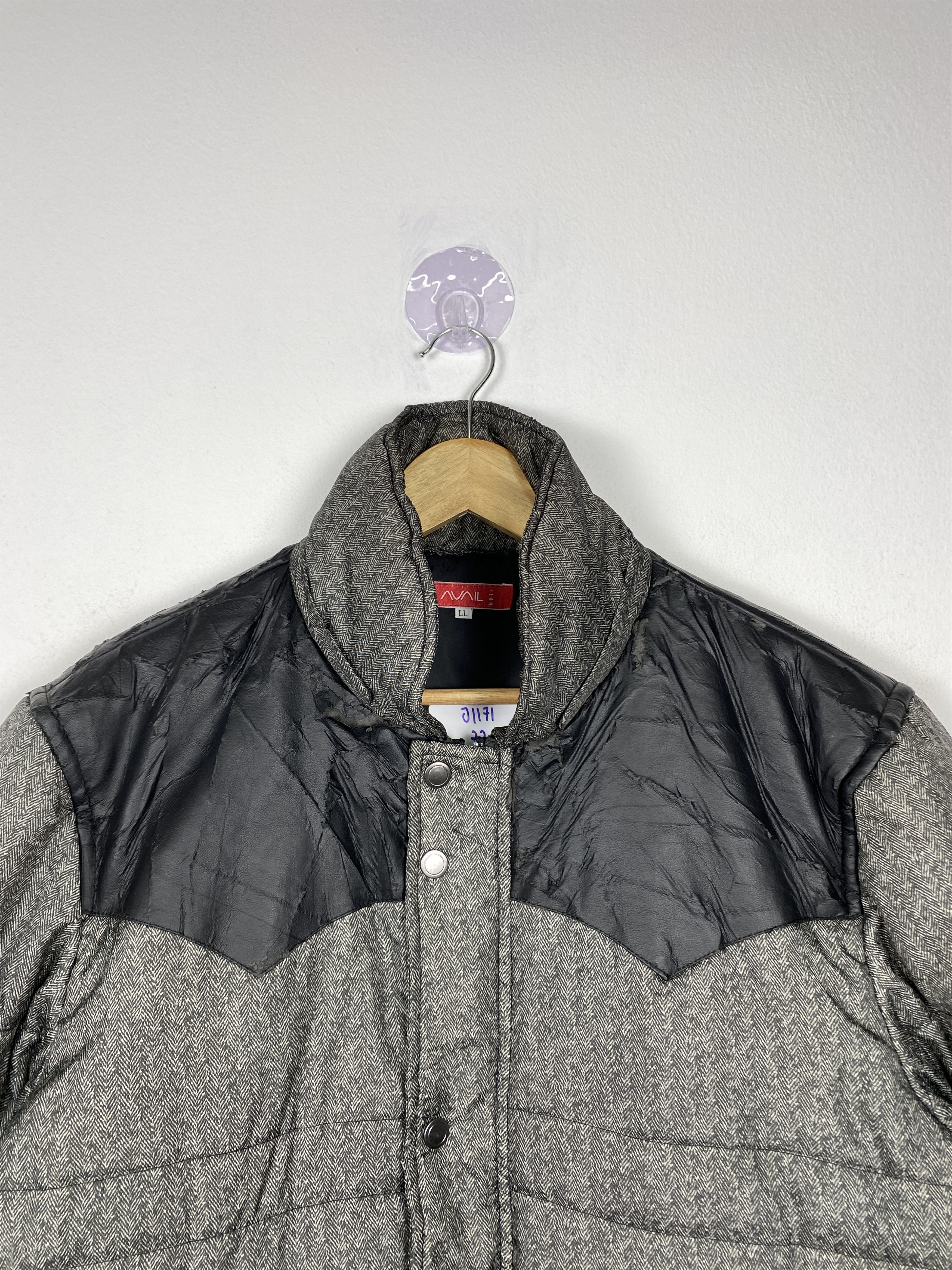 Japanese Brand Vintage AVAIL Puffer Zip Up Jacket J1171 Size US S / EU 44-46 / 1 - 2 Thumbnail