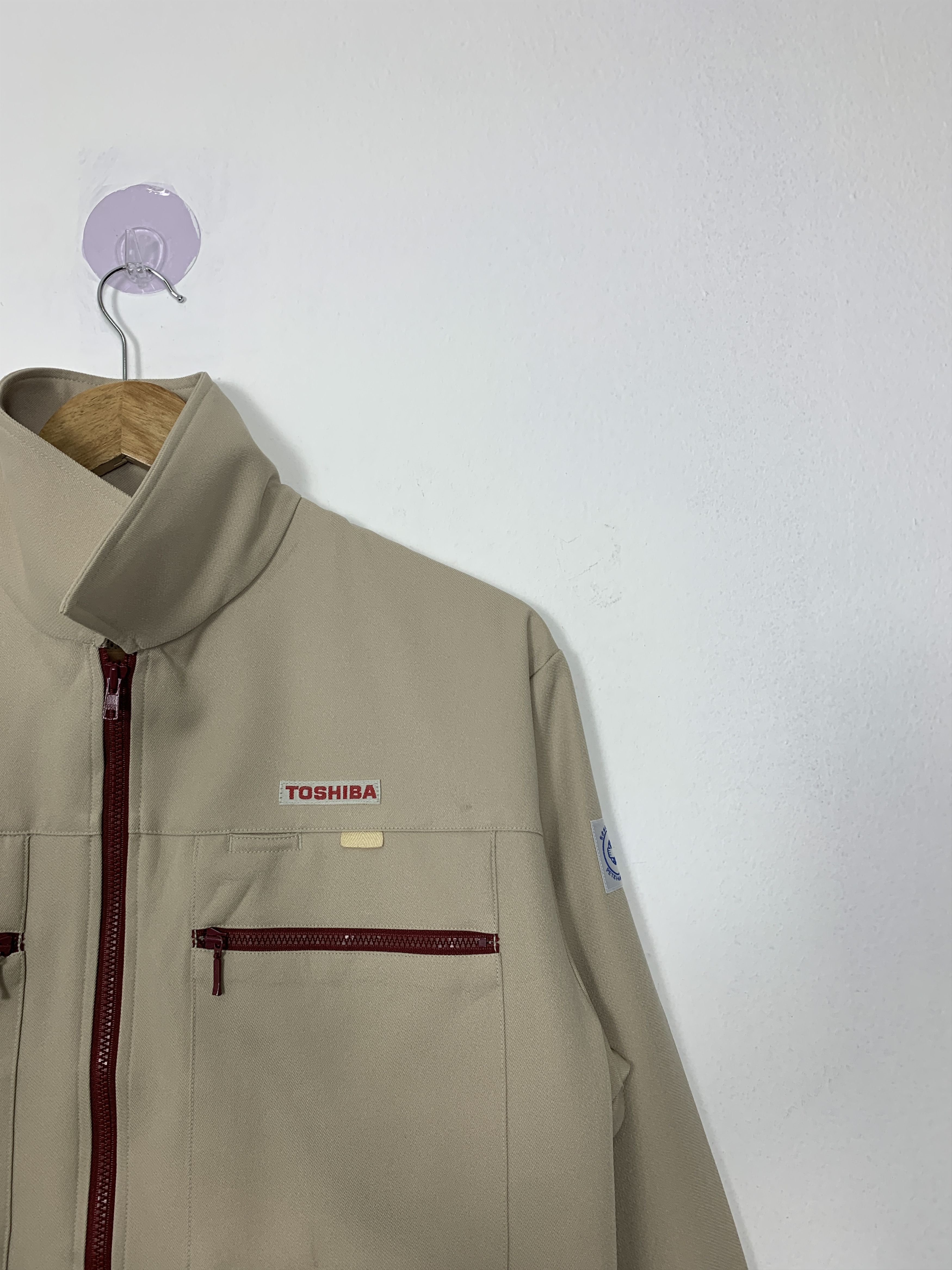 Vintage Vintage TOSHIBA Worker Jacket J1016 Size US M / EU 48-50 / 2 - 4 Thumbnail