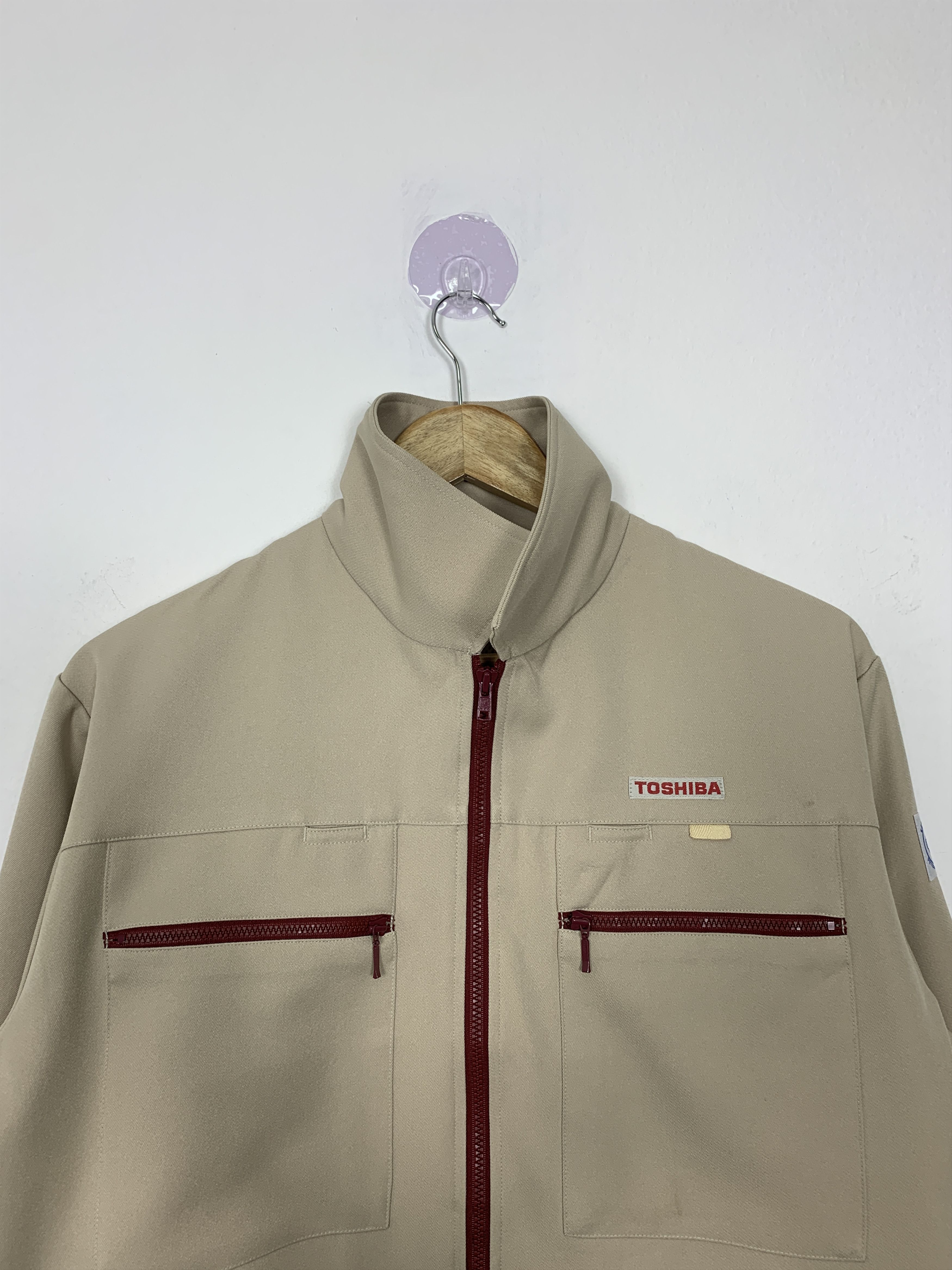 Vintage Vintage TOSHIBA Worker Jacket J1016 Size US M / EU 48-50 / 2 - 3 Thumbnail