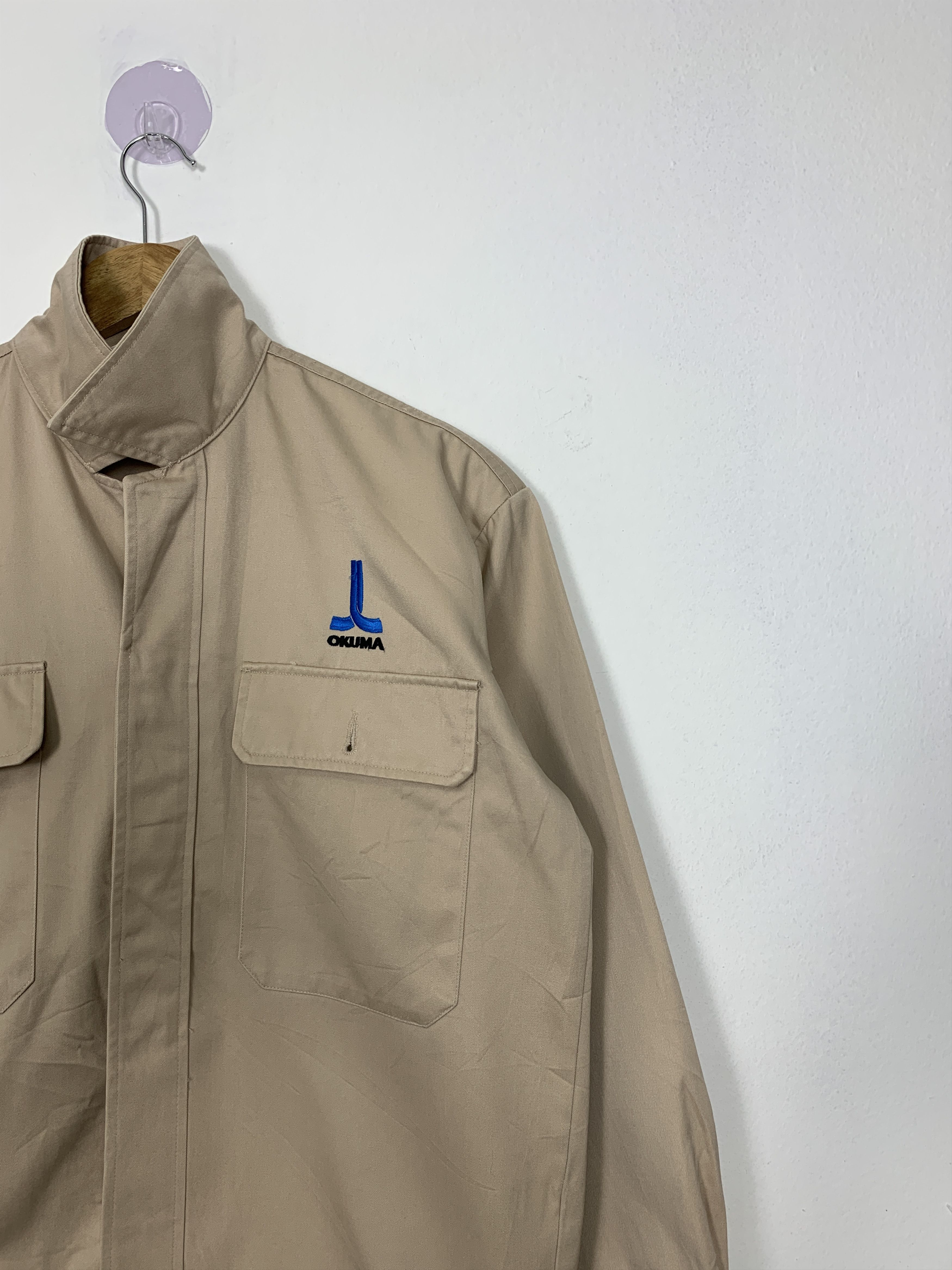 Vintage Vintage OKUMA Workes Cotton Jacket Size US S / EU 44-46 / 1 - 4 Thumbnail