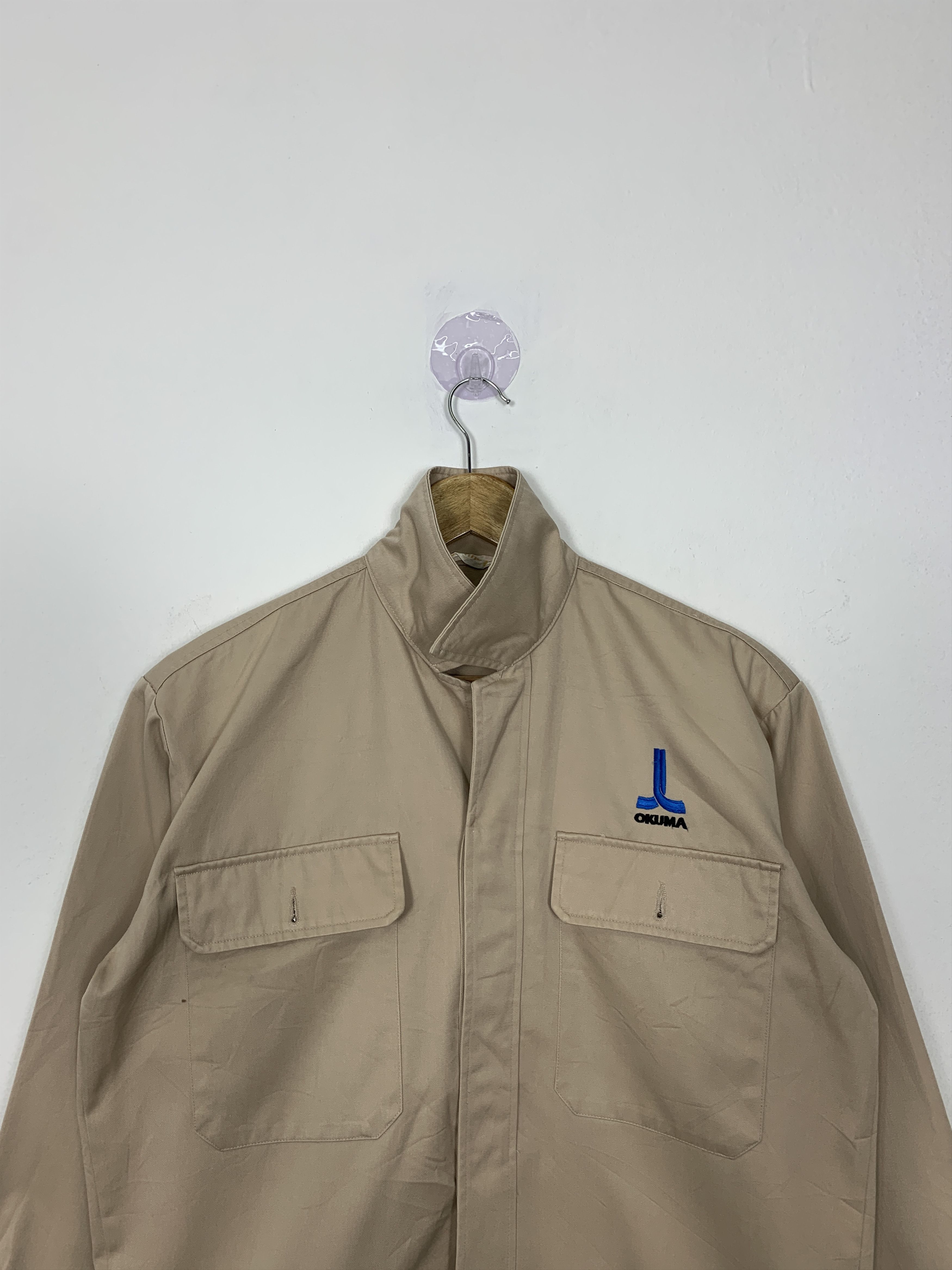 Vintage Vintage OKUMA Workes Cotton Jacket Size US S / EU 44-46 / 1 - 3 Thumbnail