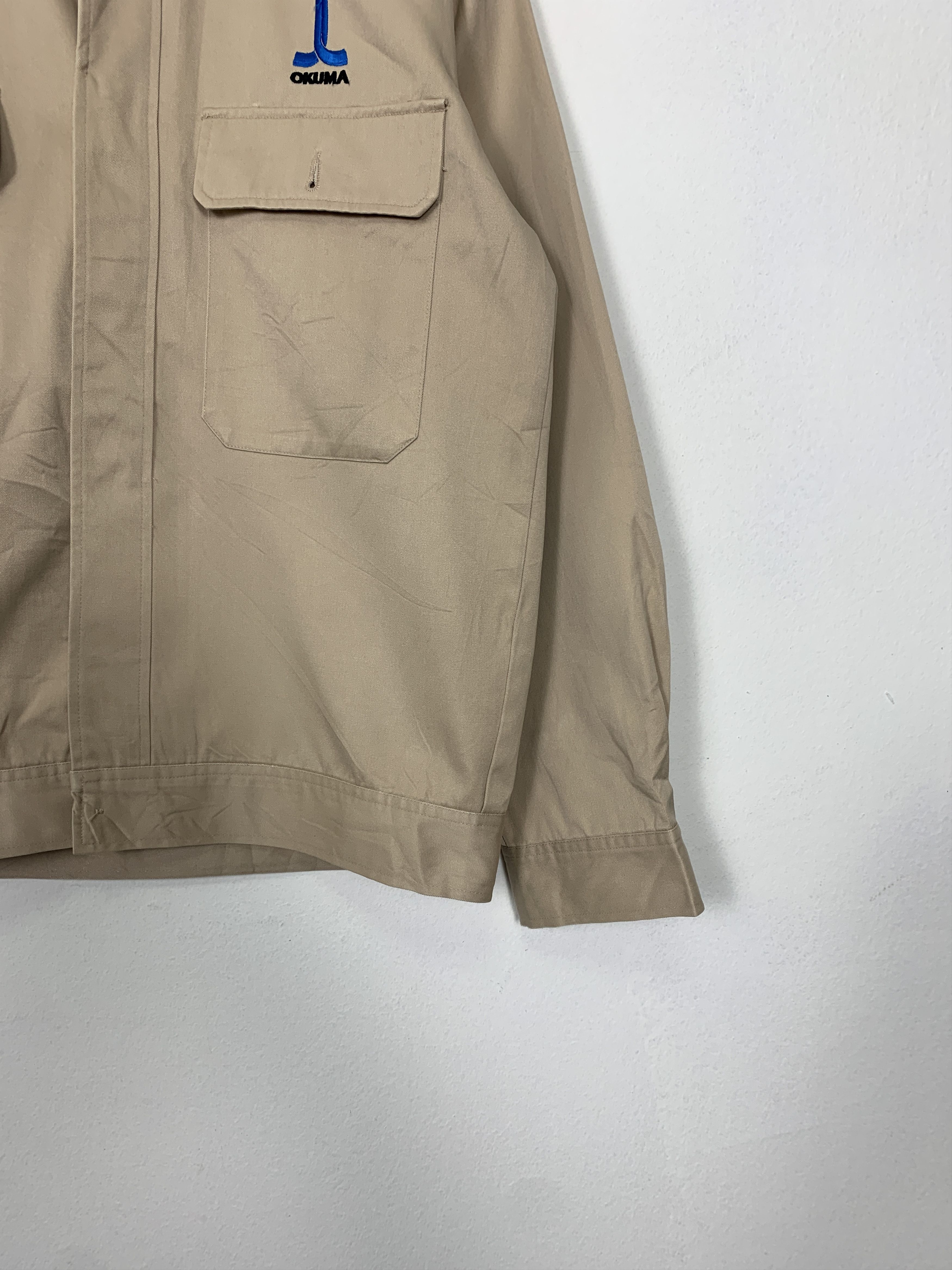 Vintage Vintage OKUMA Workes Cotton Jacket Size US S / EU 44-46 / 1 - 5 Thumbnail