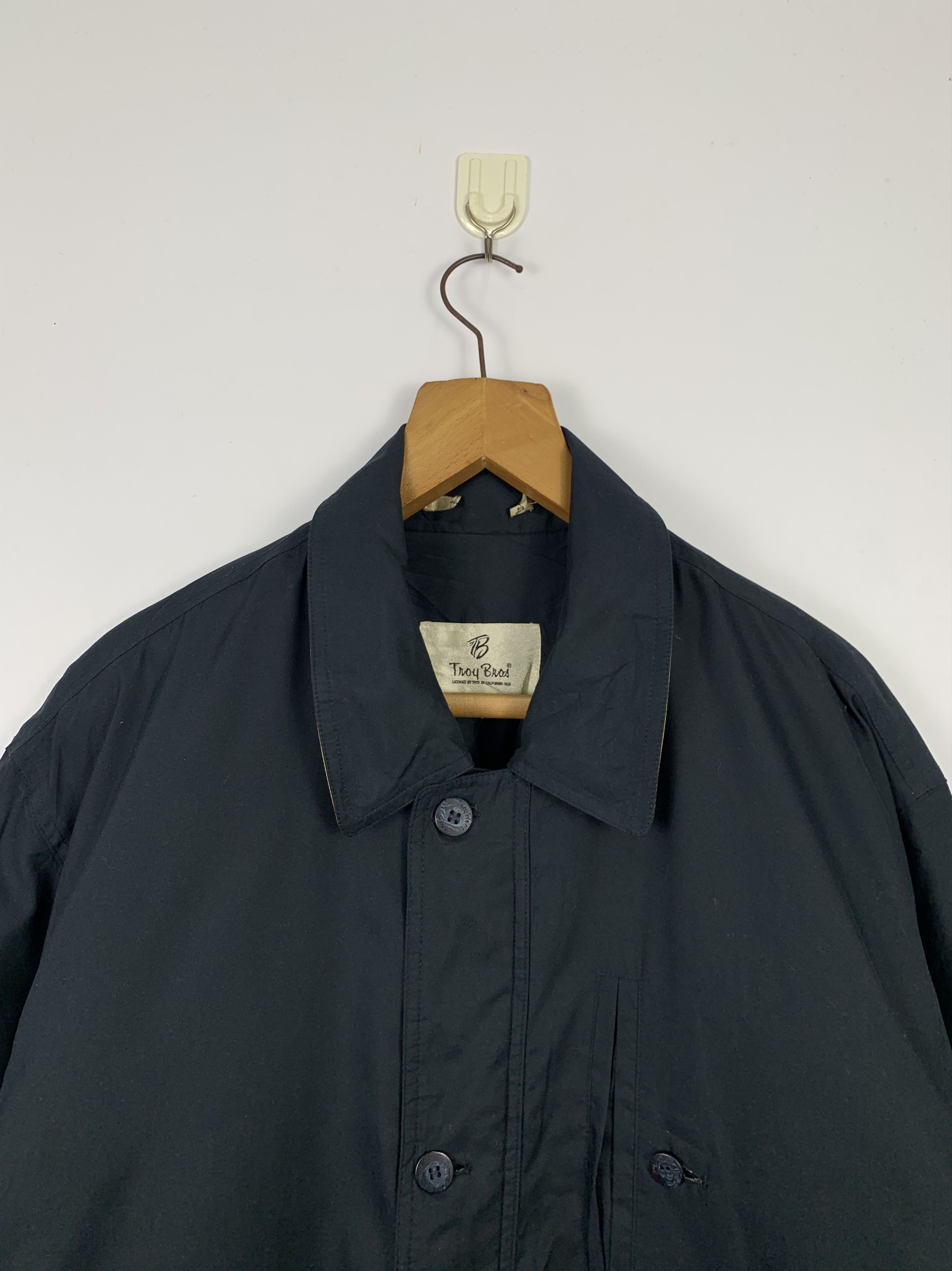 Japanese Brand Vintage TROY BROS Checkered Lining Button Up Jacket J0534 Size US L / EU 52-54 / 3 - 2 Thumbnail