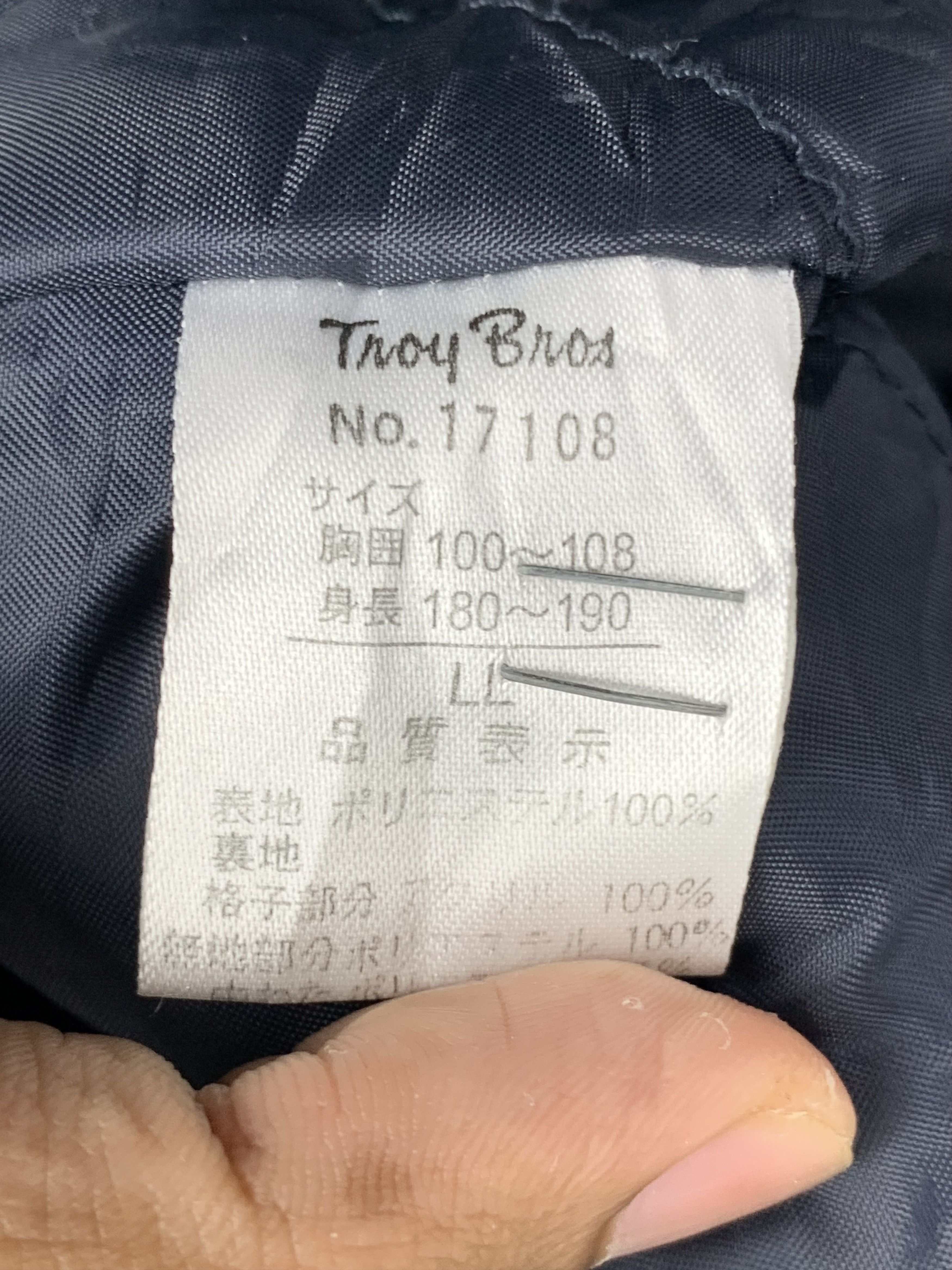 Japanese Brand Vintage TROY BROS Checkered Lining Button Up Jacket J0534 Size US L / EU 52-54 / 3 - 15 Thumbnail