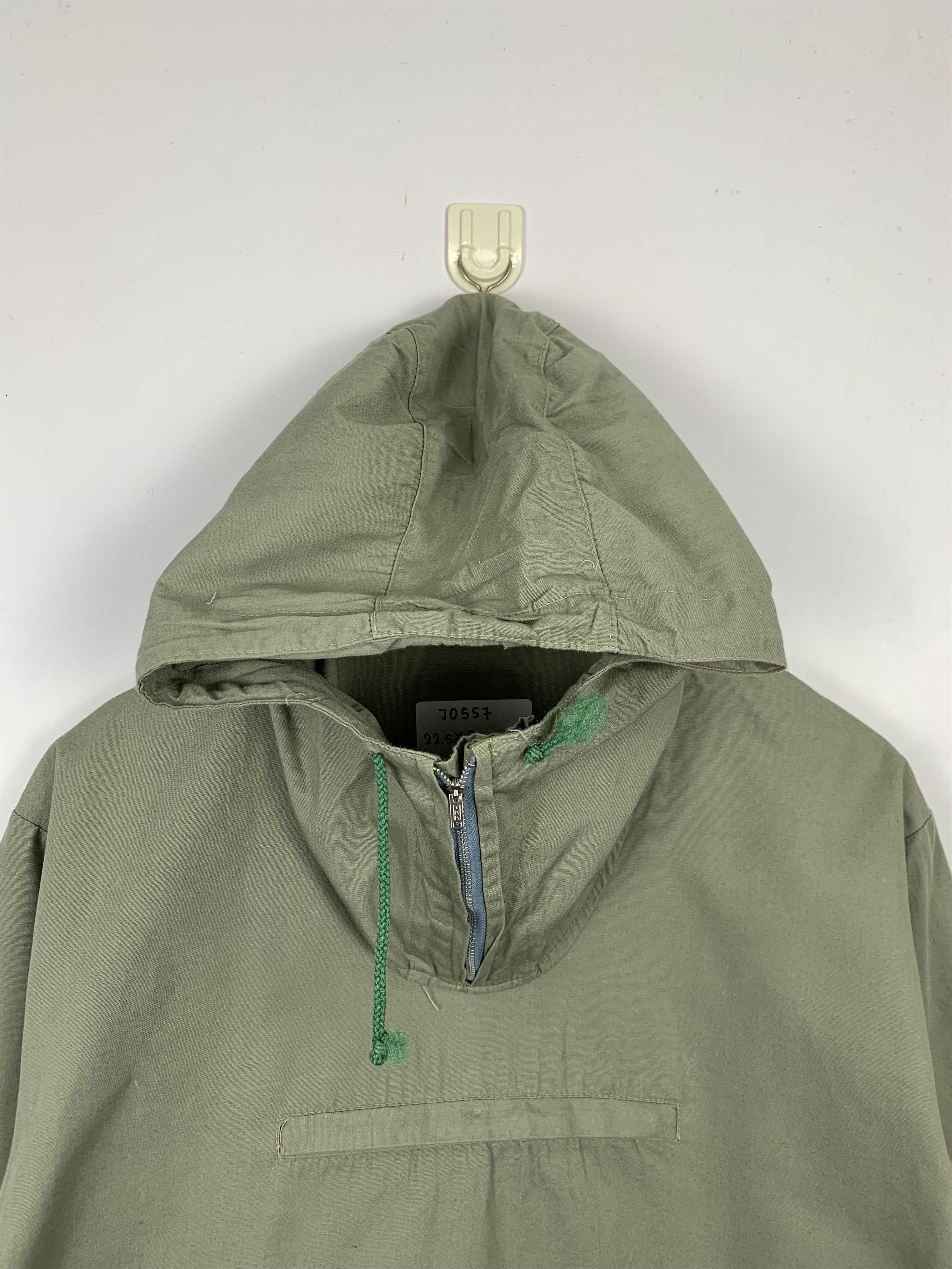 Japanese Brand Vintage JAPANESE BRAND Anorak Military Hoodie Jacket J0557 Size US S / EU 44-46 / 1 - 2 Thumbnail