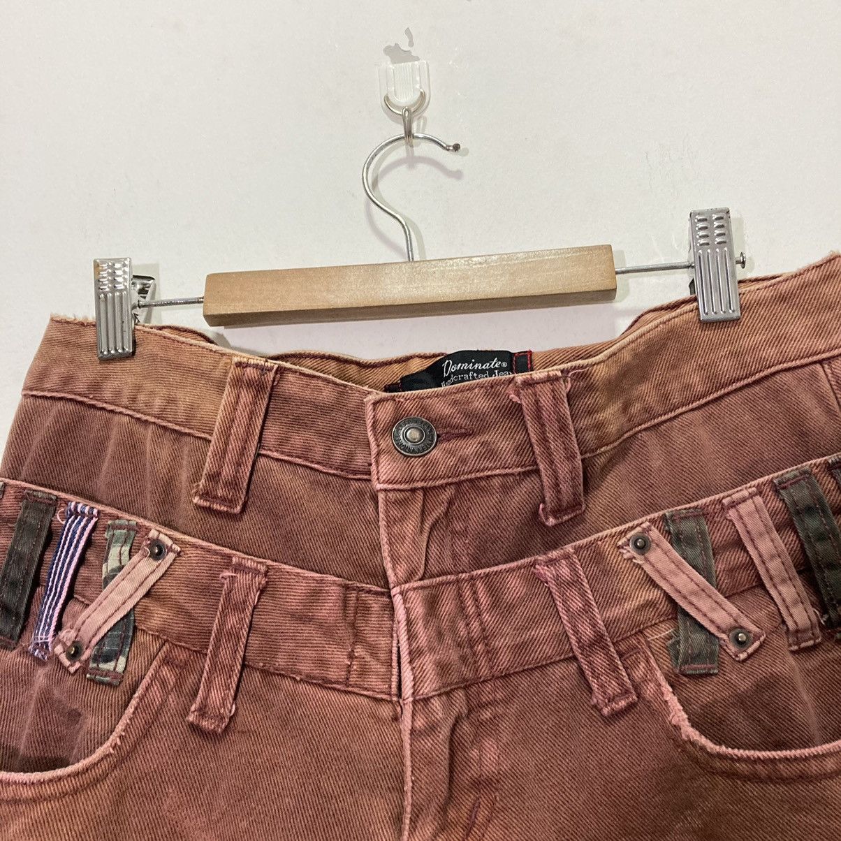 20471120 × Beauty Beast × Japanese Brand 🇯🇵 VINTAGE DOMINATED HANDCRAFTED DOUBLE WASIT PANTS Size US 30 / EU 46 - 4 Thumbnail