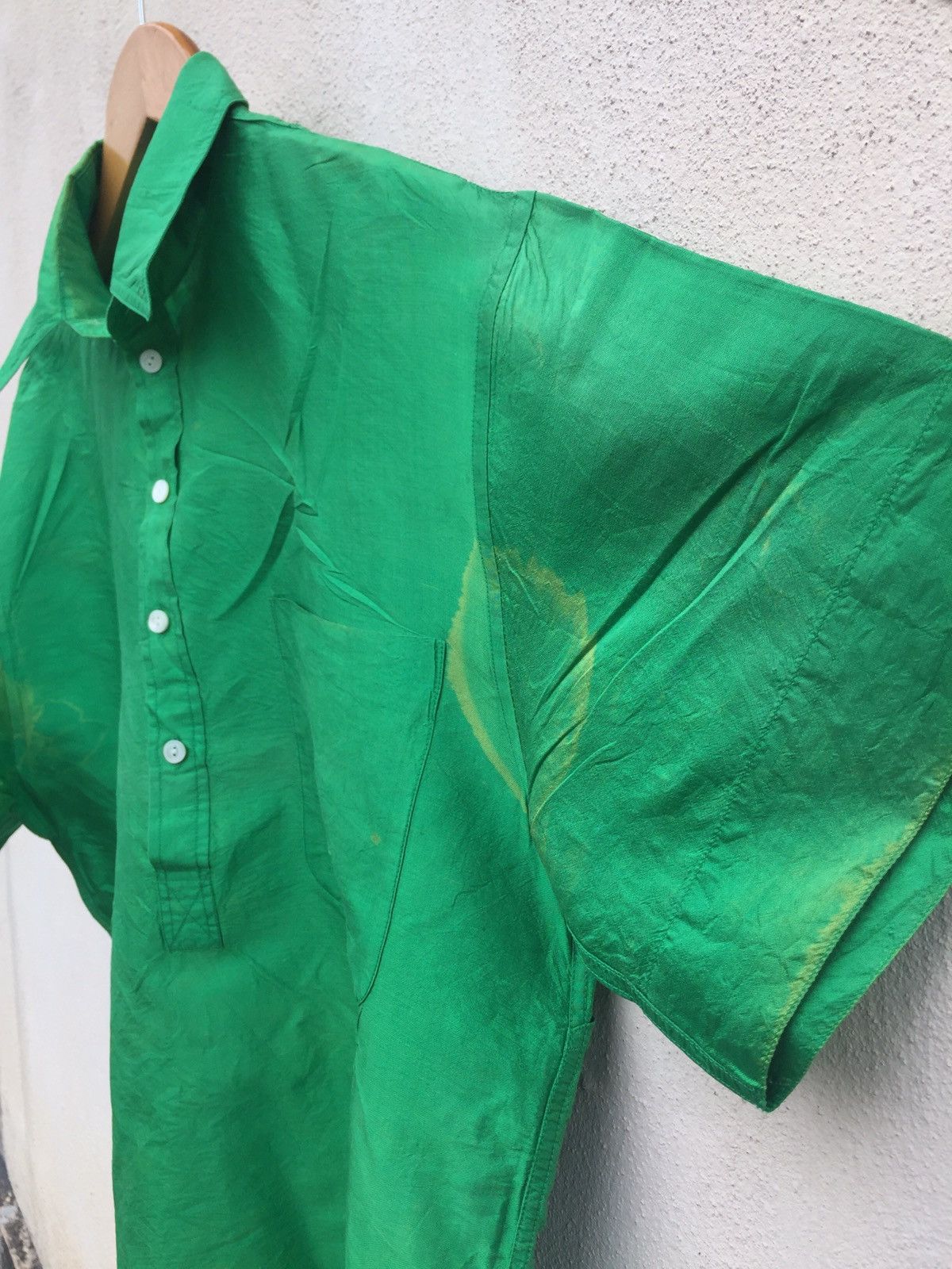 Nigel Cabourn NIGEL CABOURN SILK HALF BUTTONS SHIRT Size US M / EU 48-50 / 2 - 4 Thumbnail