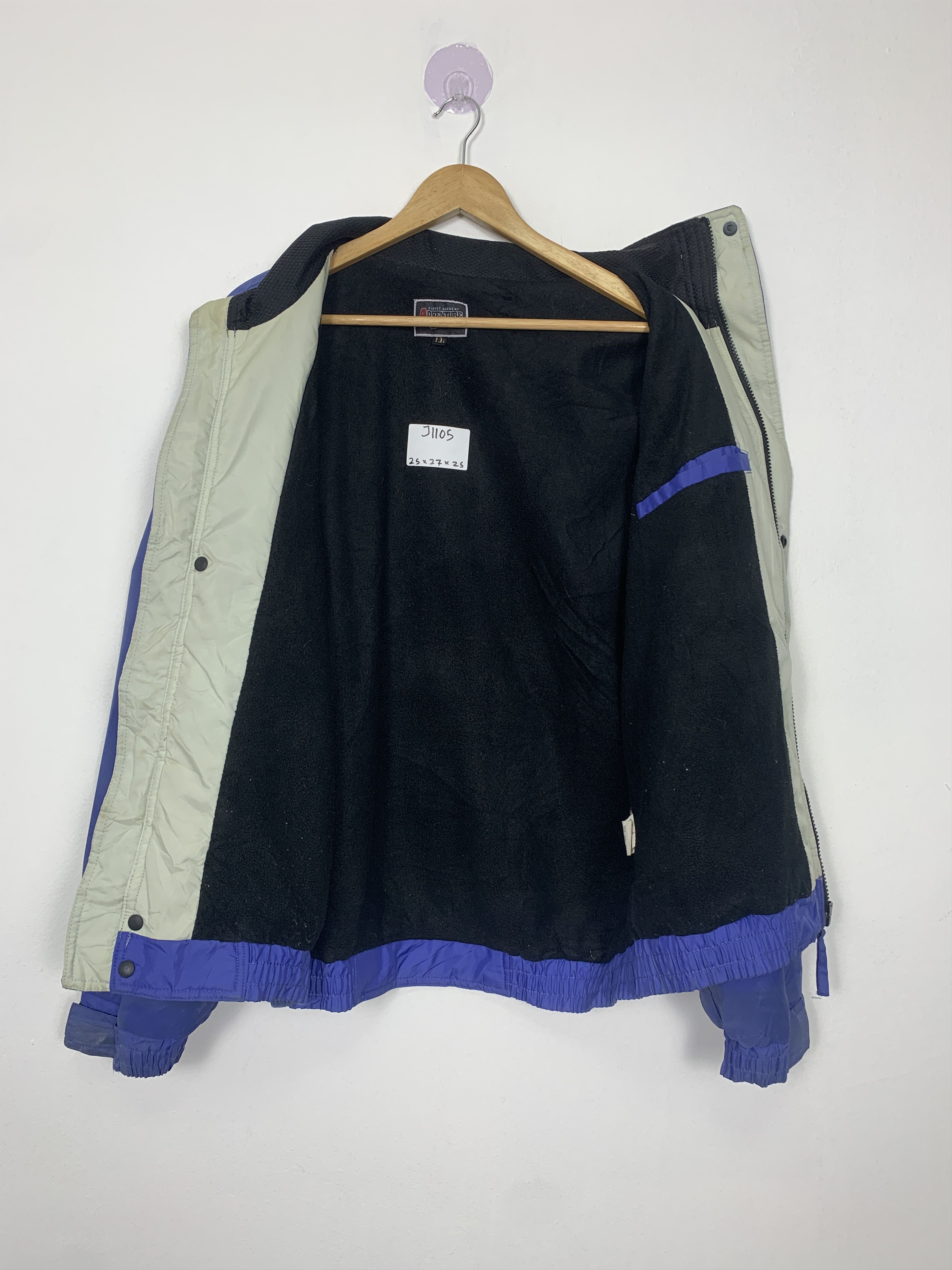 Japanese Brand Vintage Adventure Gear Workwears FLeece Lining Jacket J1105 Size US M / EU 48-50 / 2 - 7 Thumbnail