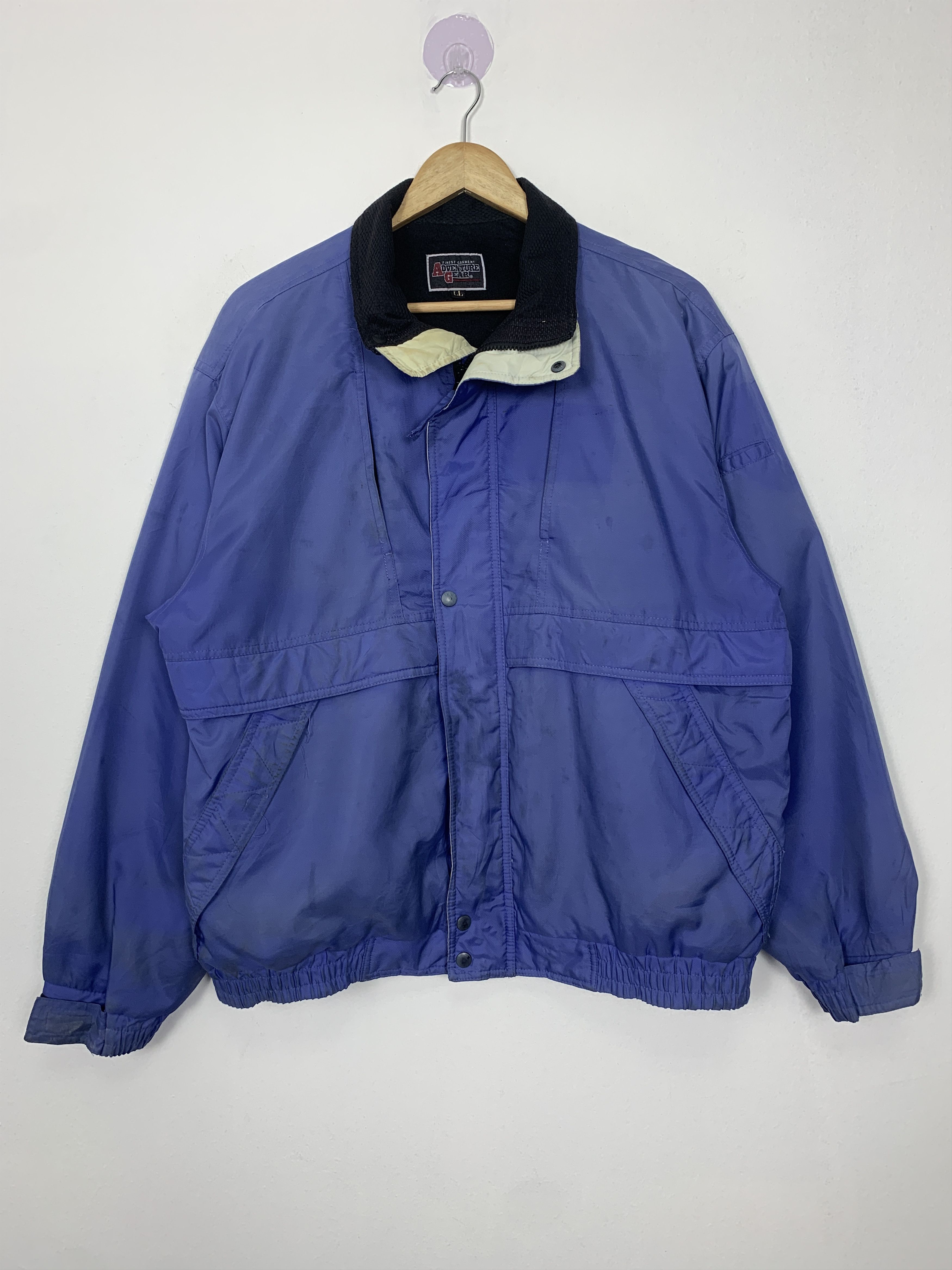 Japanese Brand Vintage Adventure Gear Workwears FLeece Lining Jacket J1105 Size US M / EU 48-50 / 2 - 1 Thumbnail