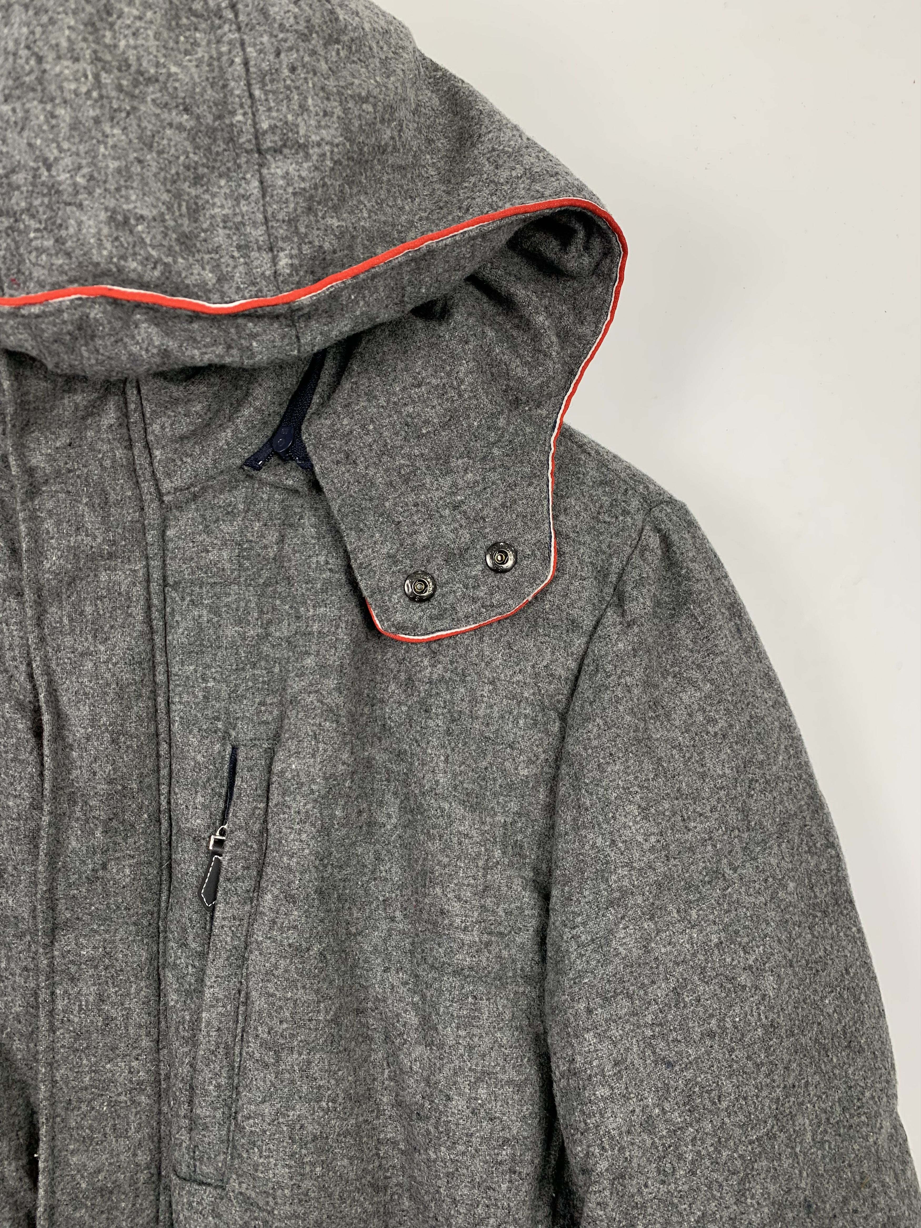 Japanese Brand Vintage JAPANESE BRAND Hoodie Puffer Zip Up Jacket J0535 Size US M / EU 48-50 / 2 - 4 Thumbnail