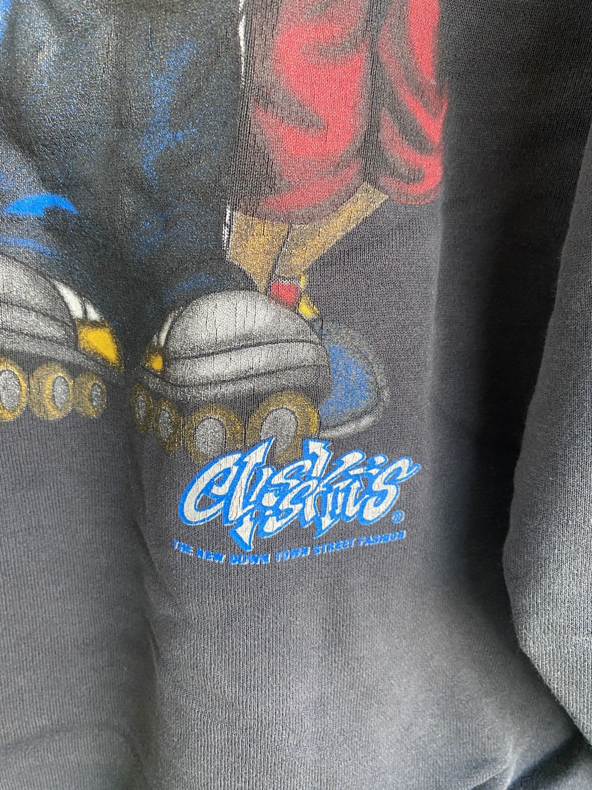 Vintage Vintage Class Rid's The New Down Town Street Fashion Hoodie Size US M / EU 48-50 / 2 - 5 Thumbnail