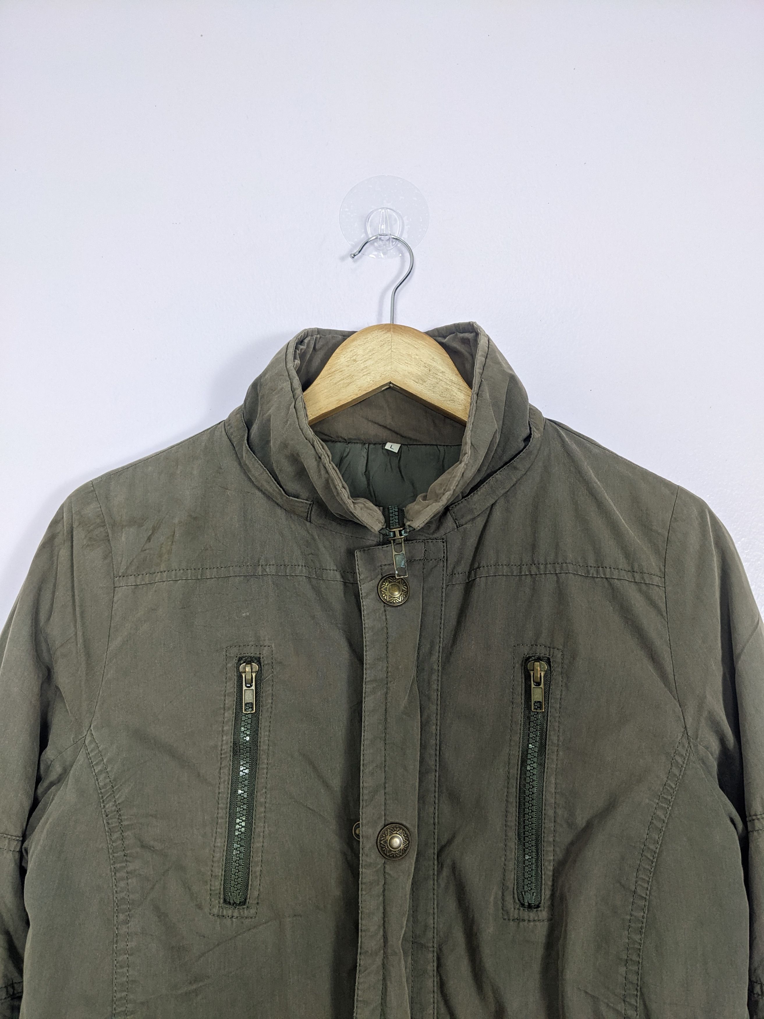 Japanese Brand Vintage JAPANESE BRAND Faded Multi Pocket Parkas J0226 Size US S / EU 44-46 / 1 - 2 Thumbnail