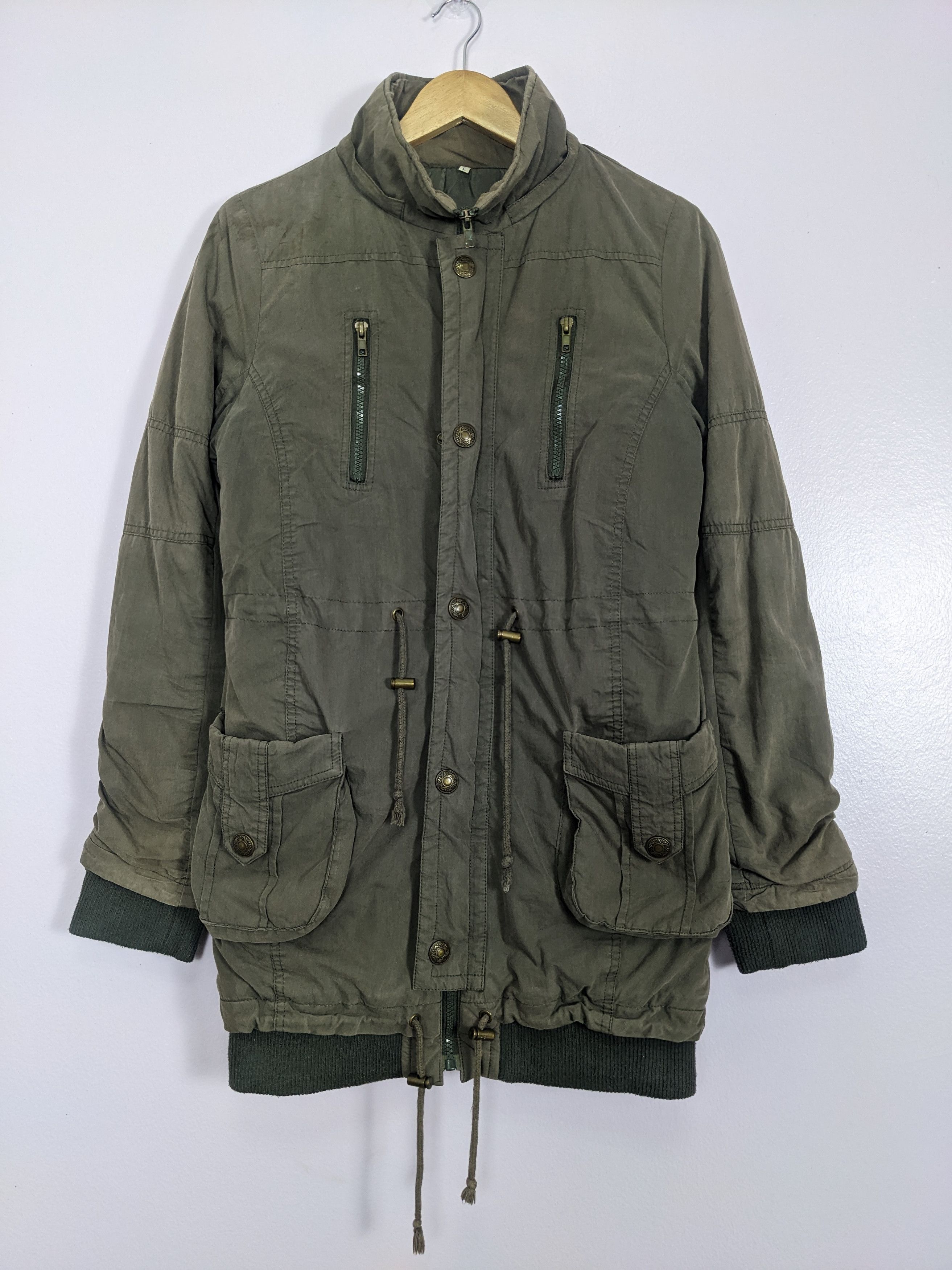 Japanese Brand Vintage JAPANESE BRAND Faded Multi Pocket Parkas J0226 Size US S / EU 44-46 / 1 - 1 Thumbnail