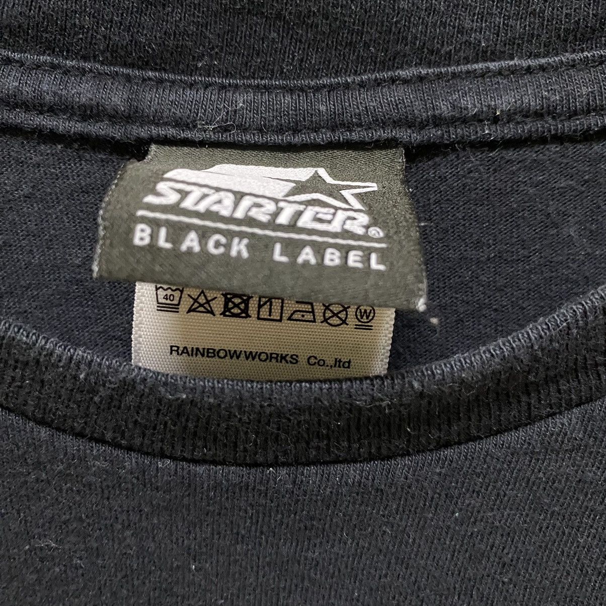 Beams Plus × Starter × Vintage Beam X Starter Black Label Block big logo back tee Size US M / EU 48-50 / 2 - 10 Thumbnail