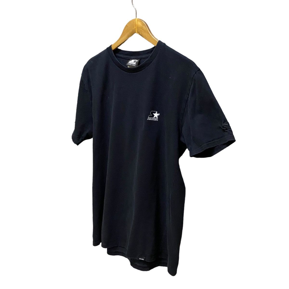 Beams Plus × Starter × Vintage Beam X Starter Black Label Block big logo back tee Size US M / EU 48-50 / 2 - 4 Thumbnail