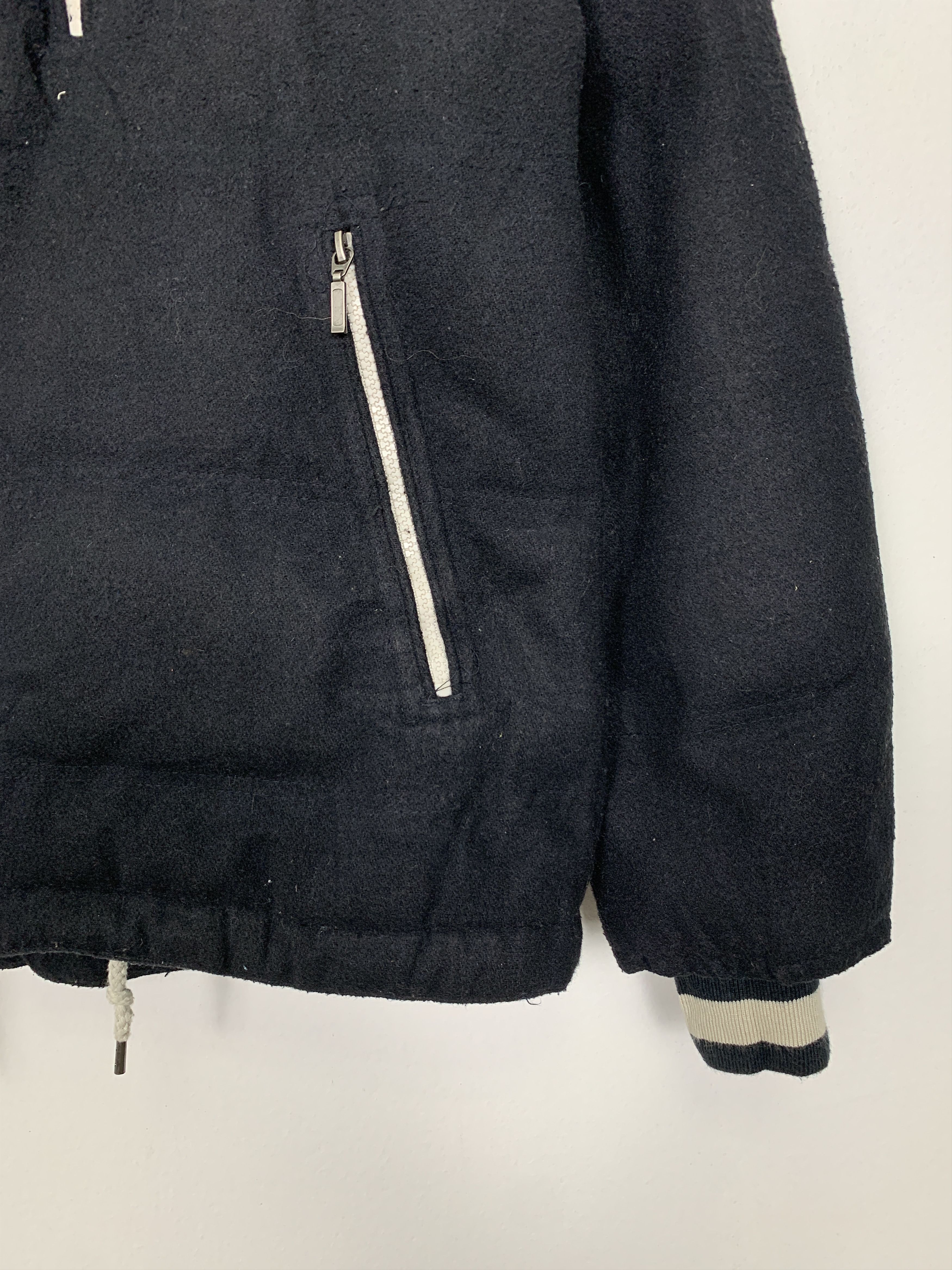 Japanese Brand Vintage NOTA BENE Fleece Puffer Hoodie Jacket J1078 Size US S / EU 44-46 / 1 - 4 Thumbnail