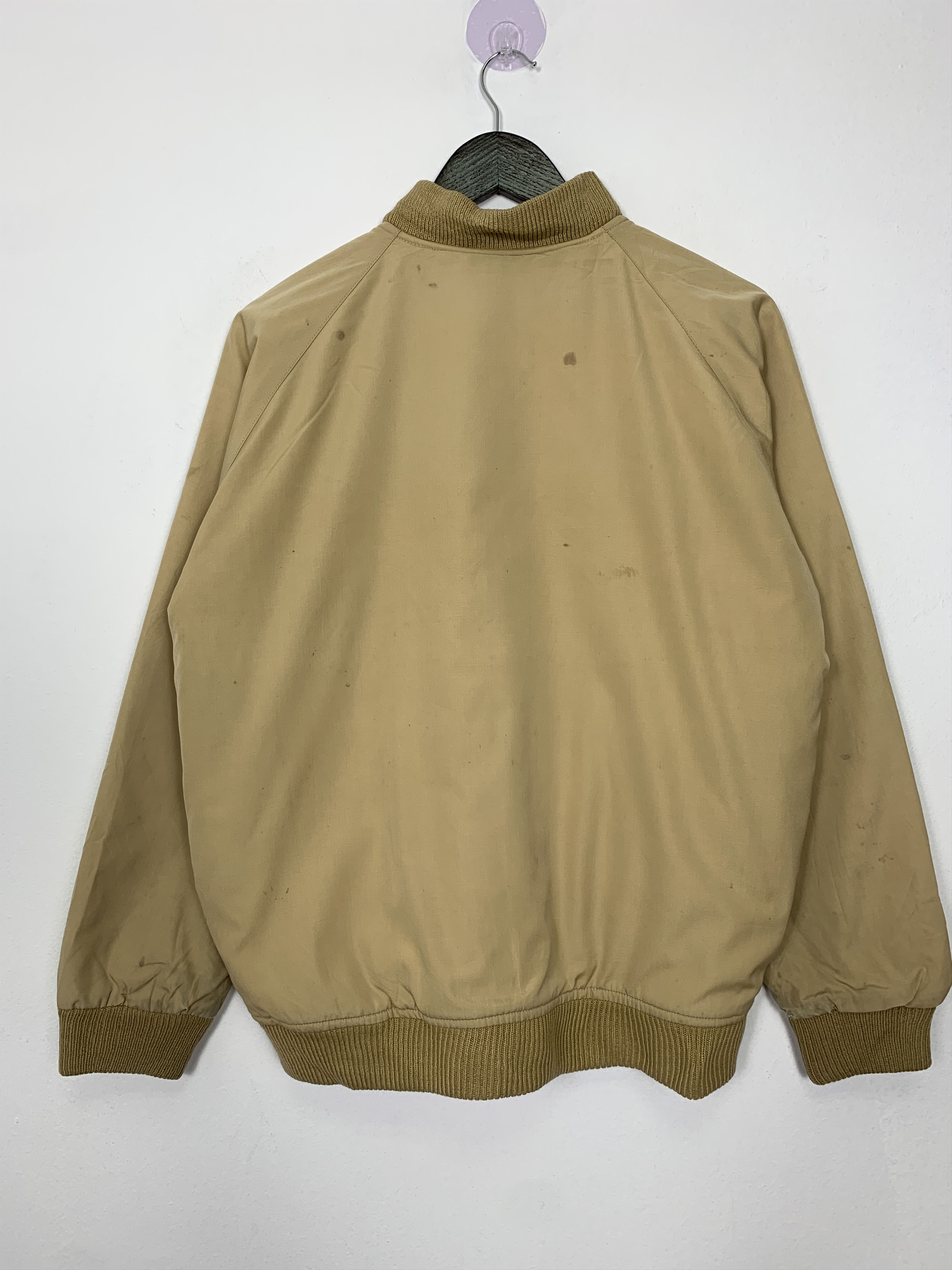 Japanese Brand Vintage MENS Khaki Zip Up Bombers Jacket J1080 Size US M / EU 48-50 / 2 - 6 Thumbnail