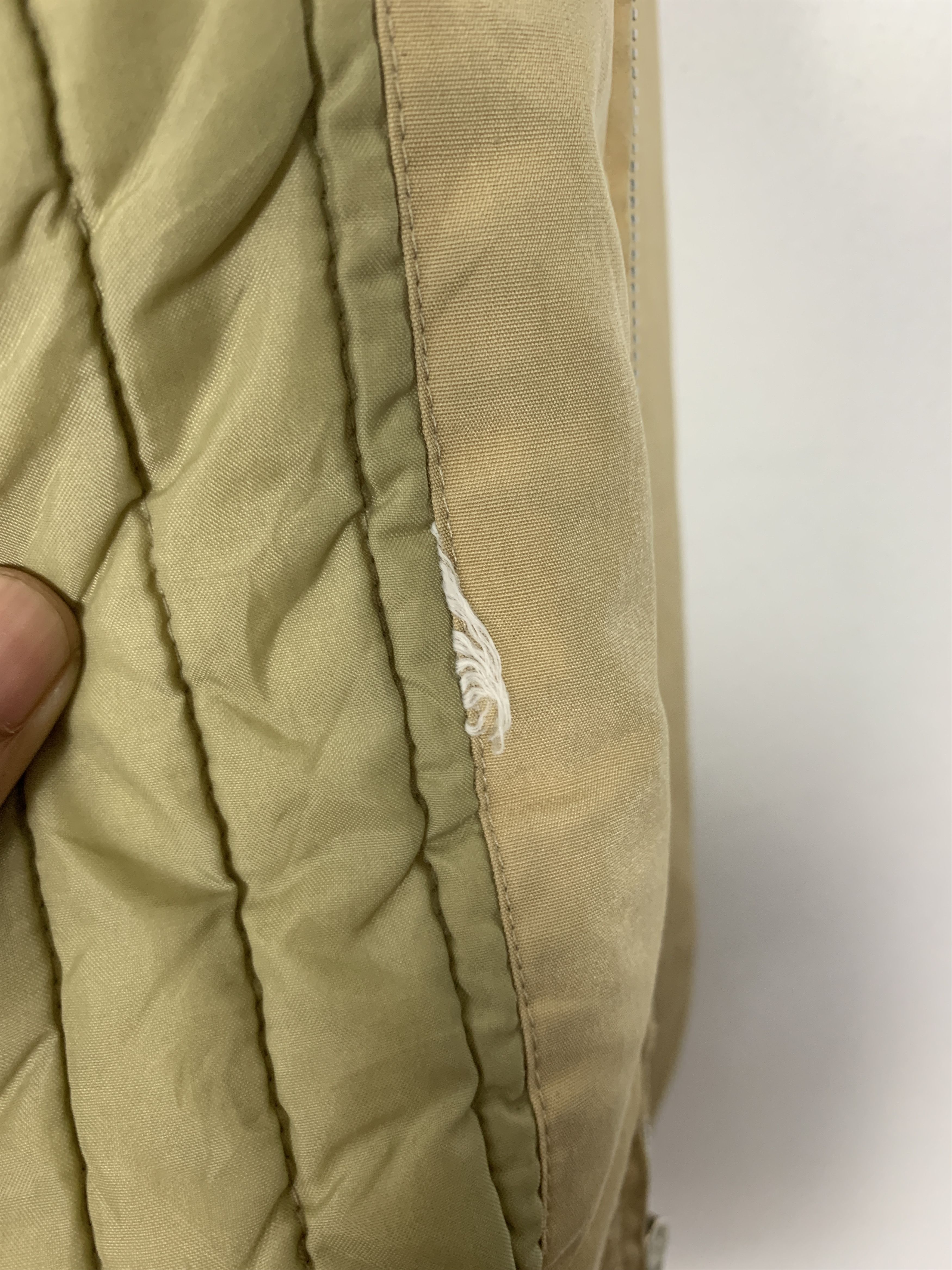 Japanese Brand Vintage MENS Khaki Zip Up Bombers Jacket J1080 Size US M / EU 48-50 / 2 - 10 Thumbnail