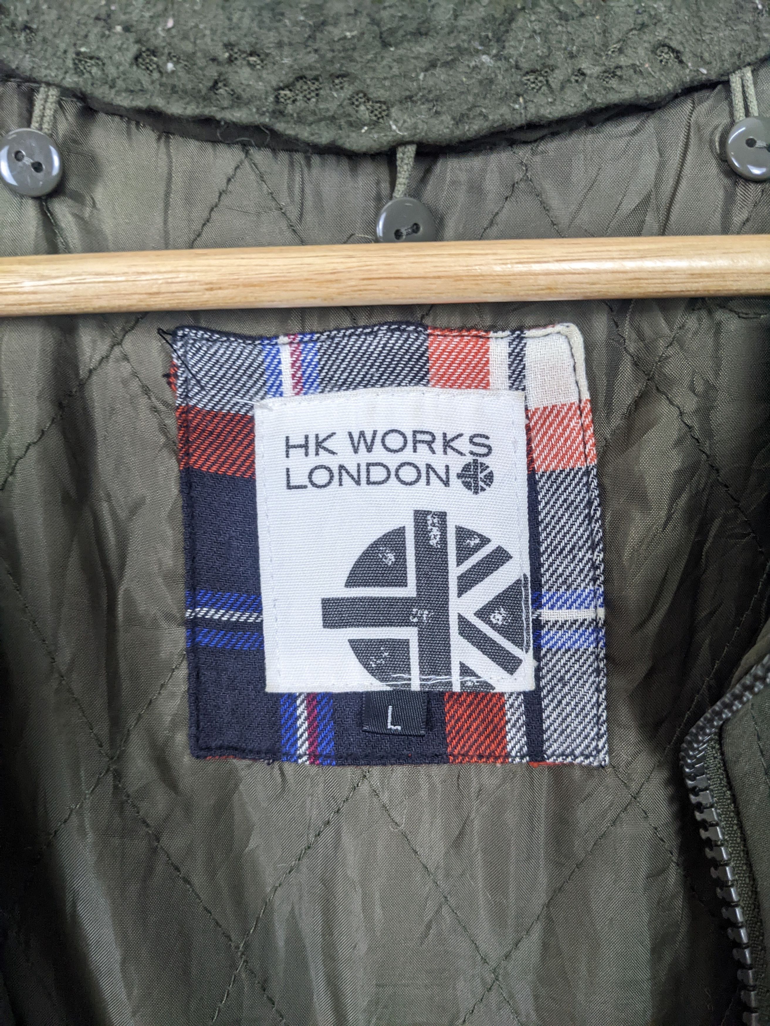 Vintage Vintage HK WORKS LONDON Parkas Fleece Collar J0219 Size S / US 4 / IT 40 - 8 Thumbnail