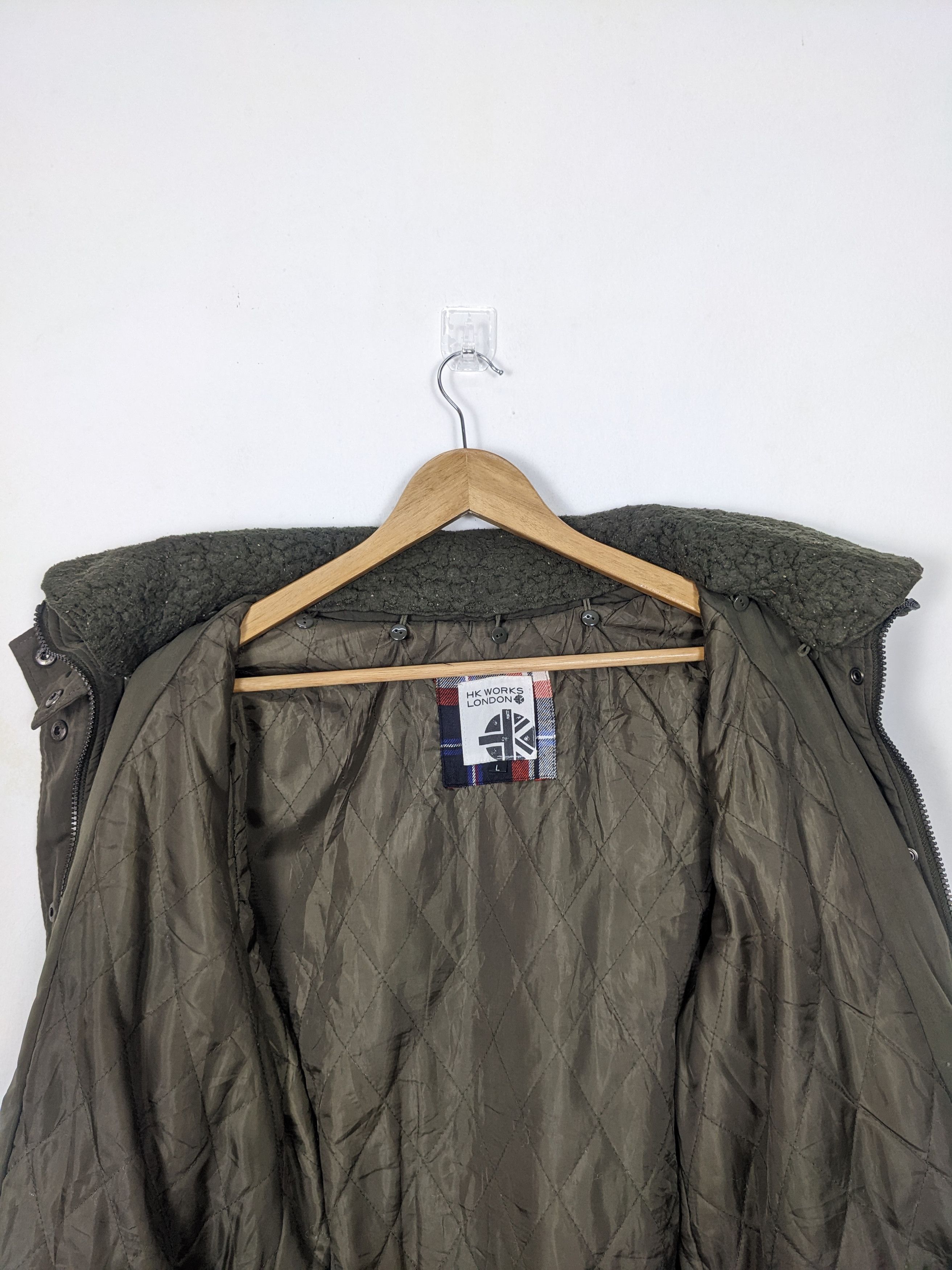 Vintage Vintage HK WORKS LONDON Parkas Fleece Collar J0219 Size S / US 4 / IT 40 - 10 Thumbnail