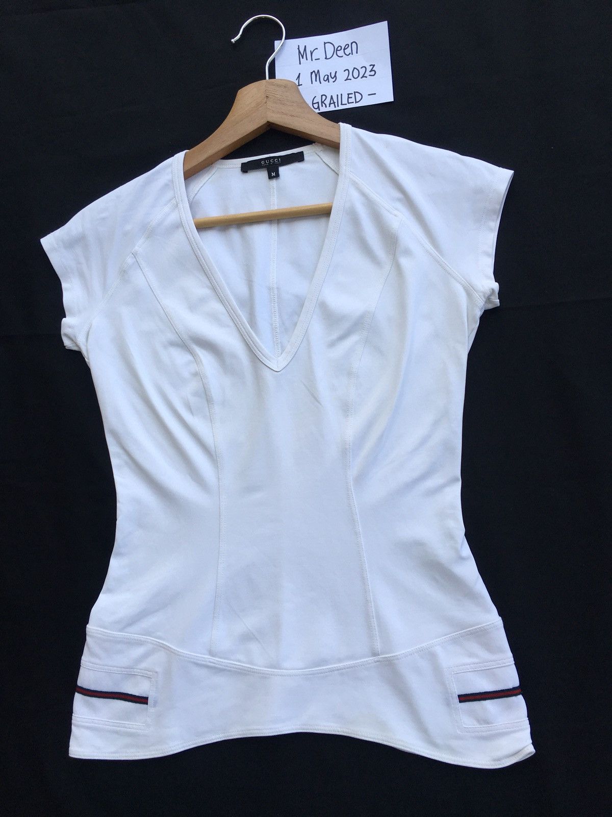 Gucci Rare Vintage Gucci Women Top Size M / US 6-8 / IT 42-44 - 3 Thumbnail