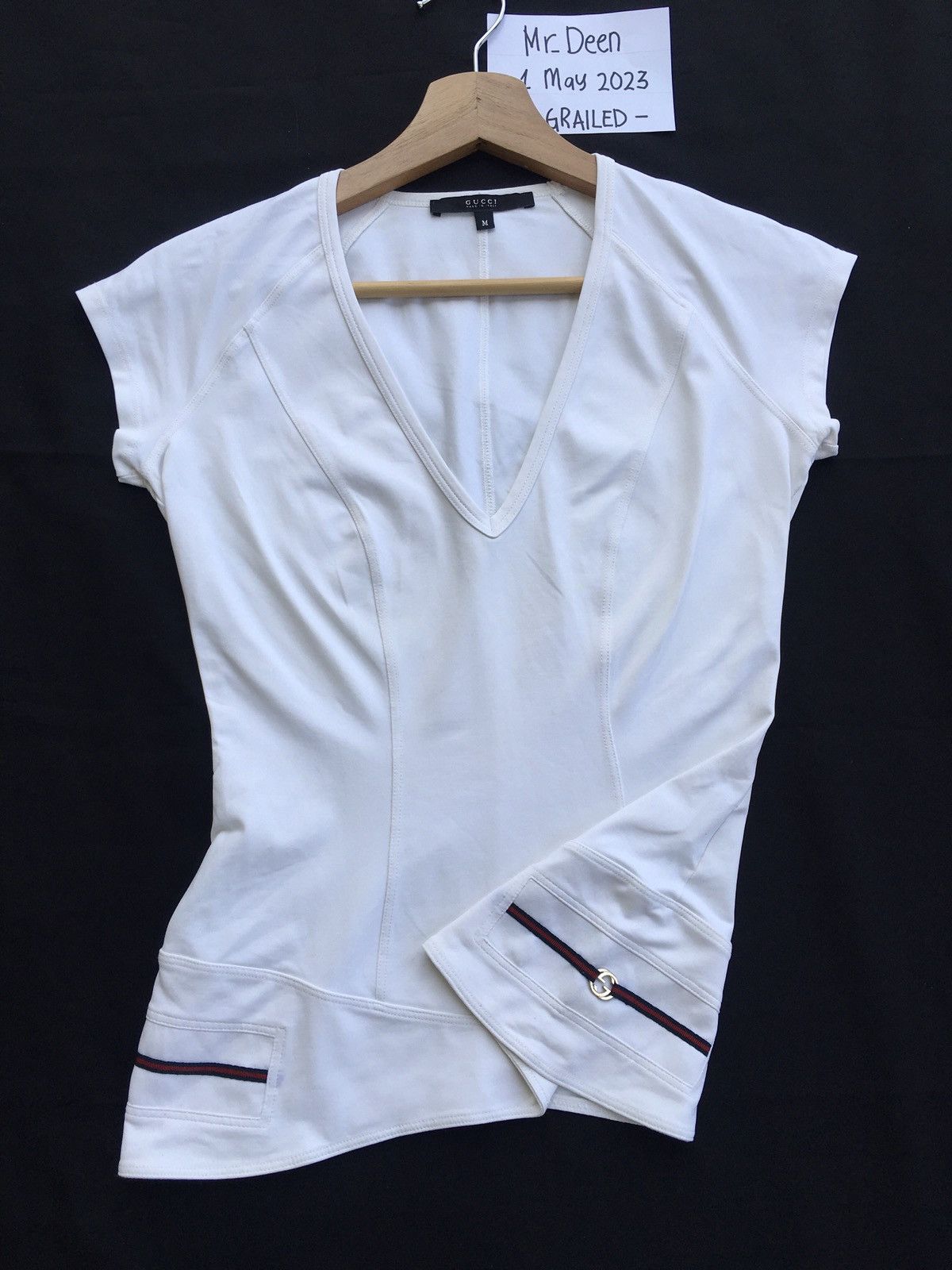 Gucci Rare Vintage Gucci Women Top Size M / US 6-8 / IT 42-44 - 4 Thumbnail