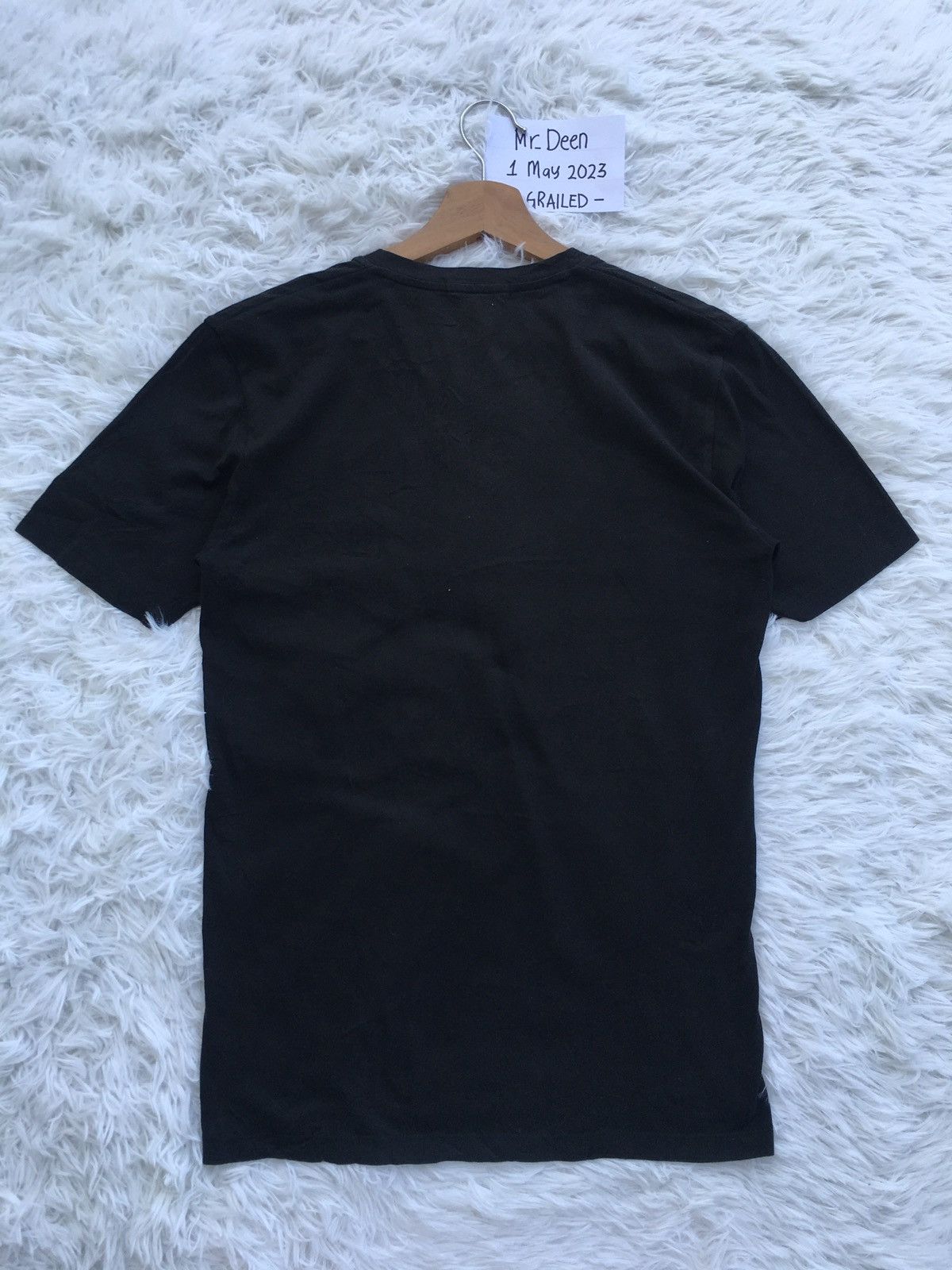 Burberry Rare Vintage Burberry Black Label Spellout Tee Size US S / EU 44-46 / 1 - 13 Thumbnail
