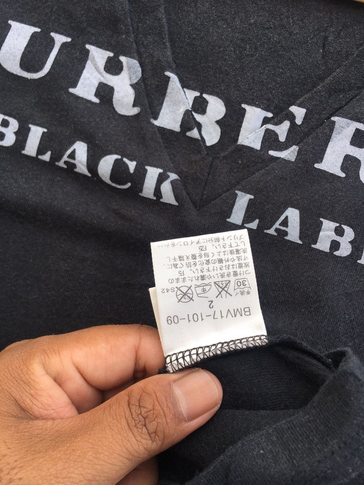 Burberry Rare Vintage Burberry Black Label Spellout Tee Size US S / EU 44-46 / 1 - 10 Thumbnail
