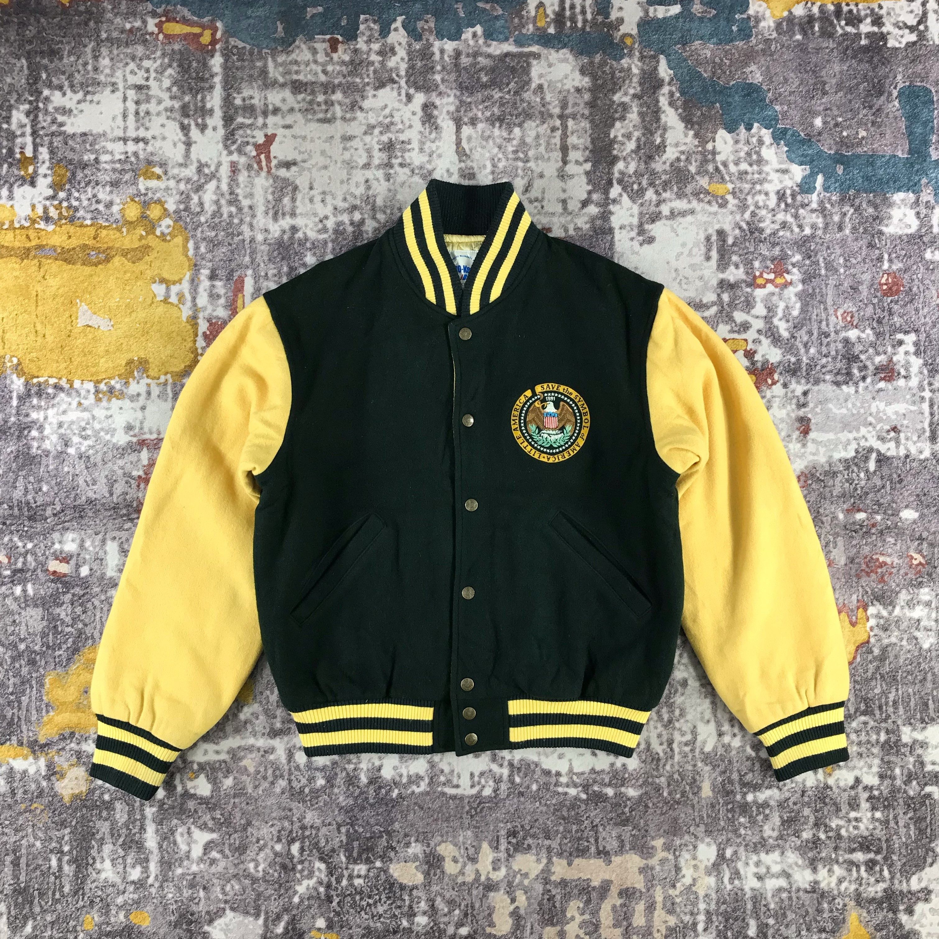 Vintage Pro Keds Wool Baseball Varsity Jacket-M222