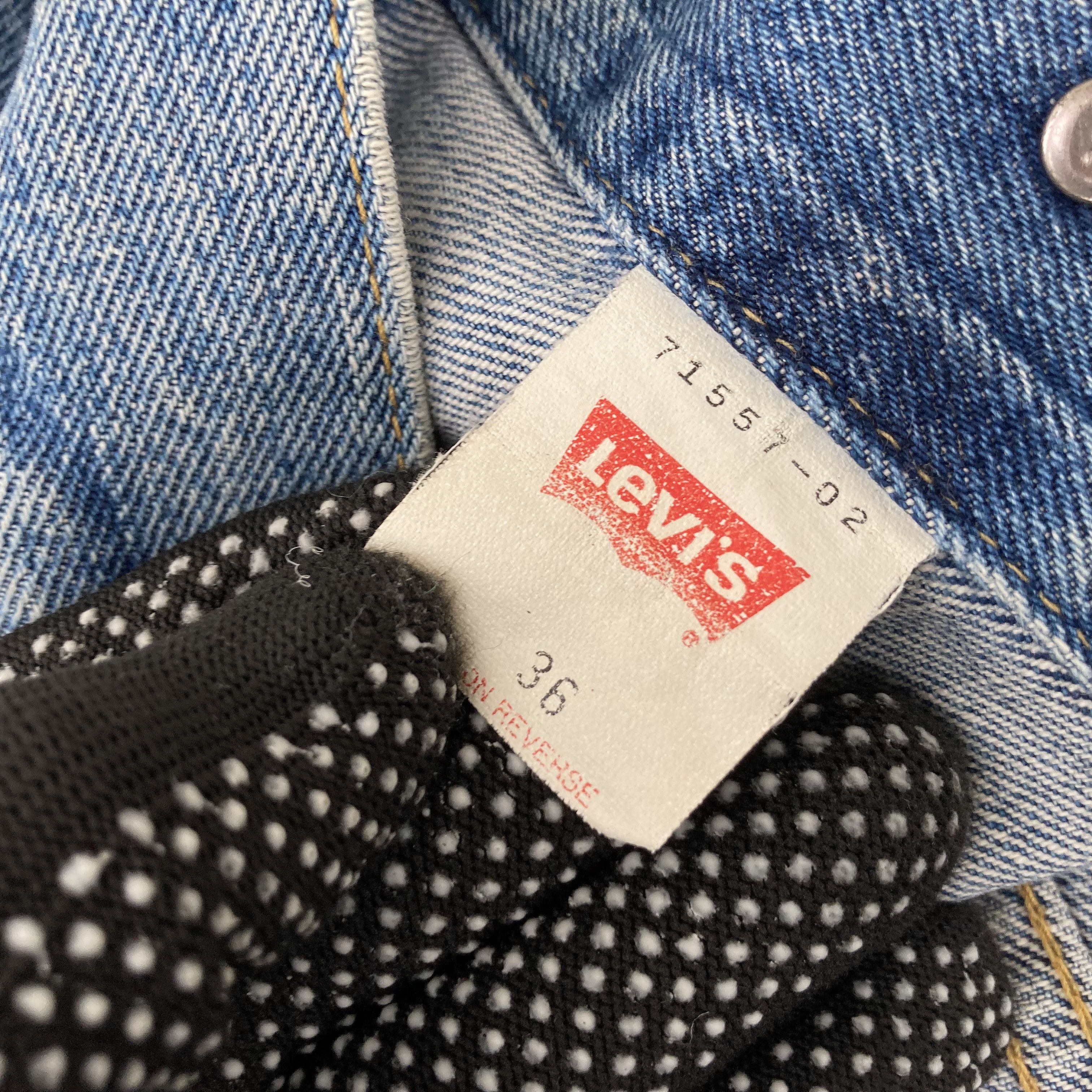 Levi's × Vintage Vtg Levis Big E Japan Women 36 Jeans Jacket 90s Rare Size S / US 4 / IT 40 - 5 Thumbnail